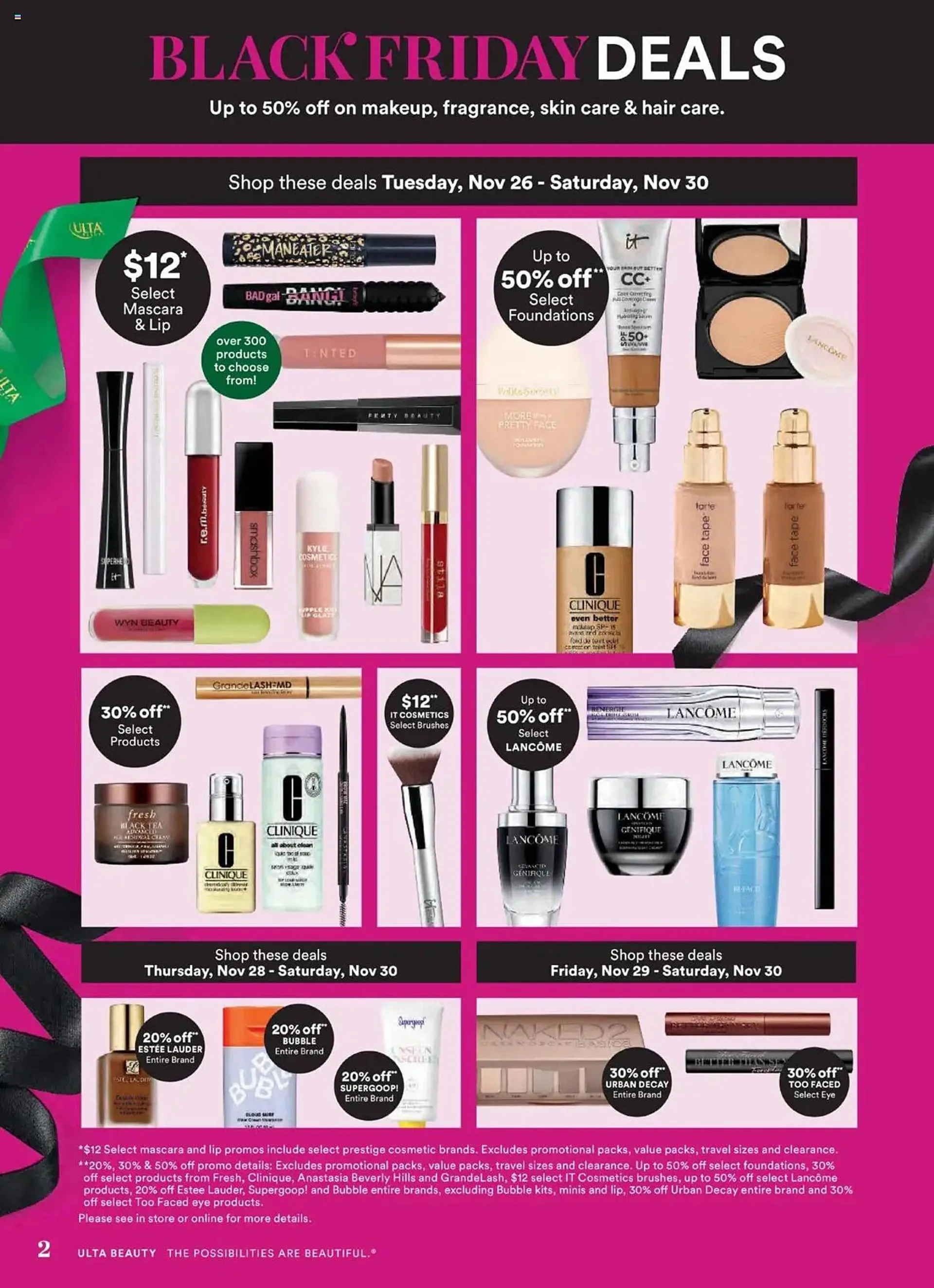 Weekly ad Ulta Beauty Weekly Ad from November 24 to December 24 2024 - Page 2