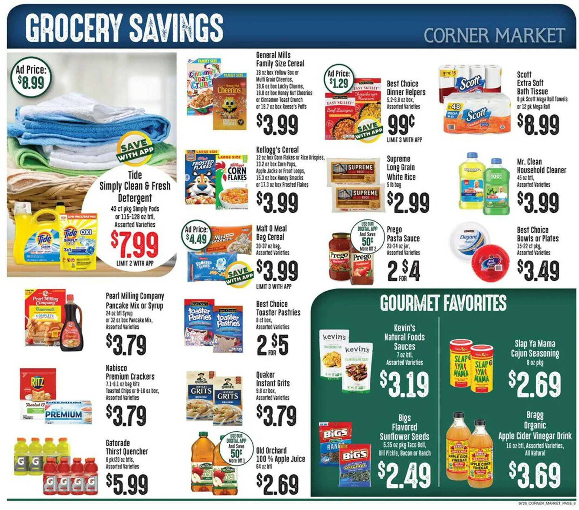 Weekly ad Corner Market from July 26 to August 1 2023 - Page 6