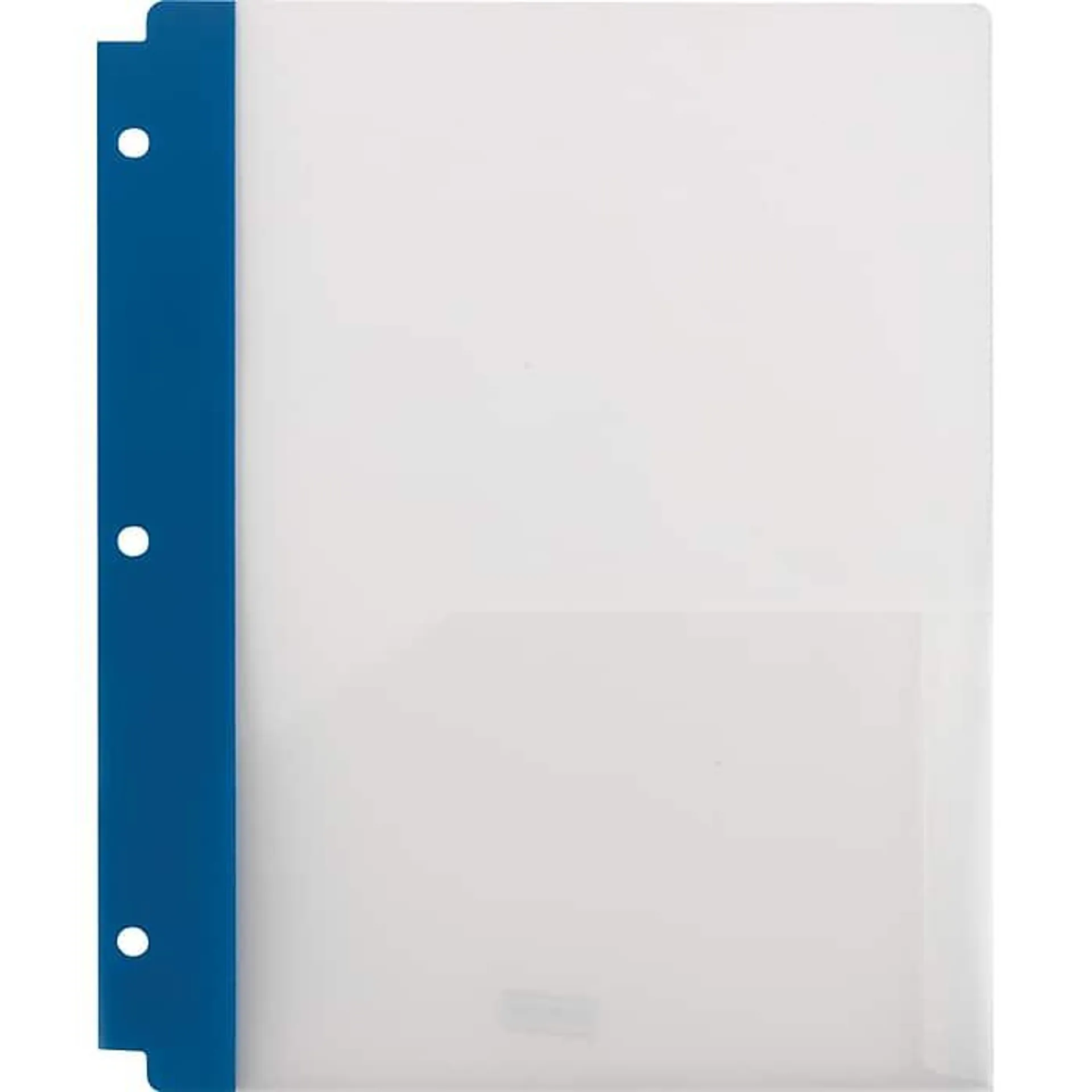 Staples 3-Hole Punched 2-Pocket Portfolio Folder,