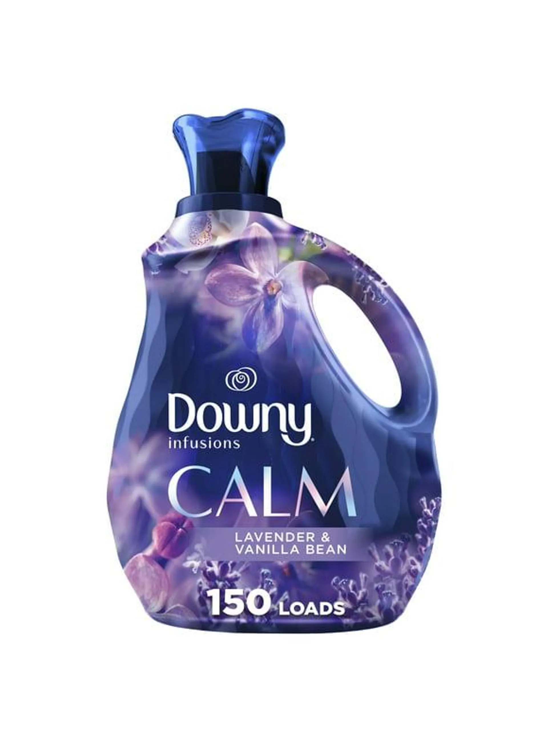 Downy Infusions Liquid Fabric Softener, Calm, Lavender & Vanilla Bean, 101 fl oz