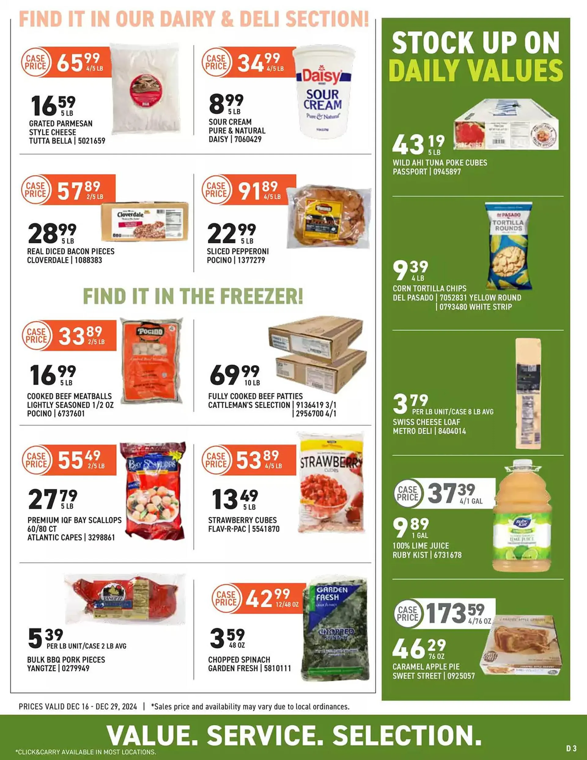 Weekly ad US Foods Chef's Store Weekly Ad from December 16 to December 30 2024 - Page 3