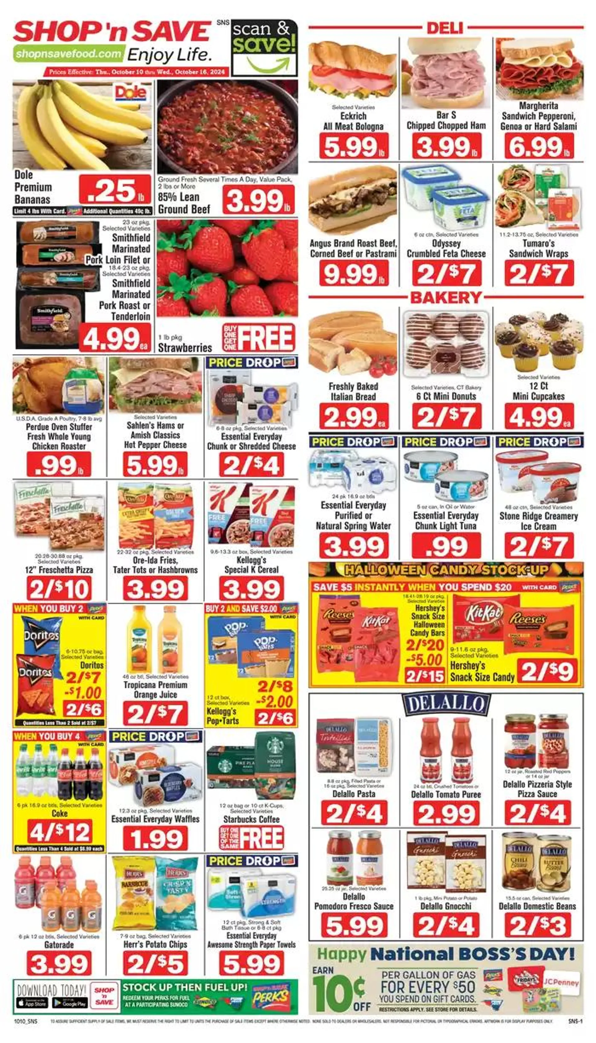 Weekly ad Shop 'n Save Weekly ad from October 10 to October 24 2024 - Page 1