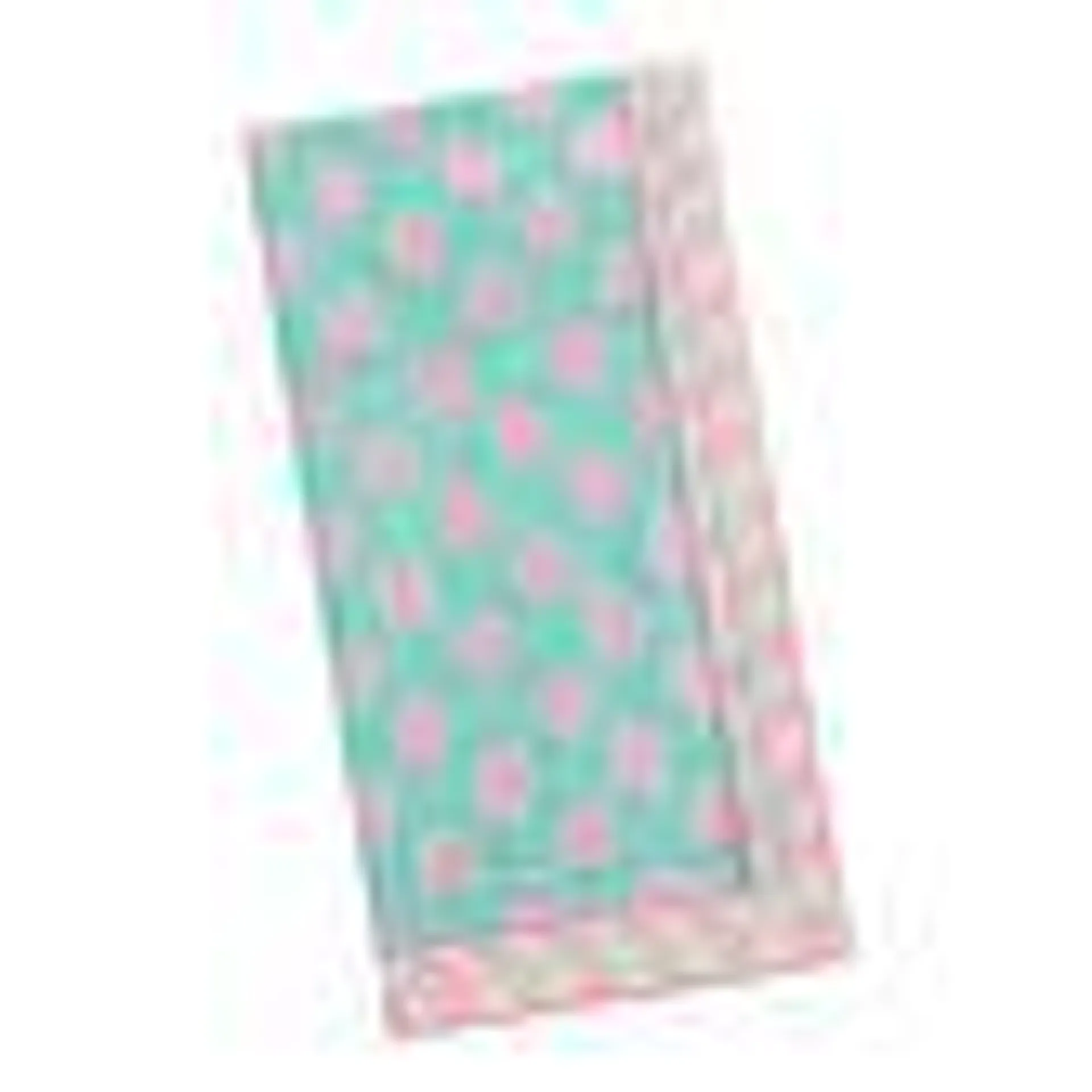 Blue and Pink Block Print Napkin