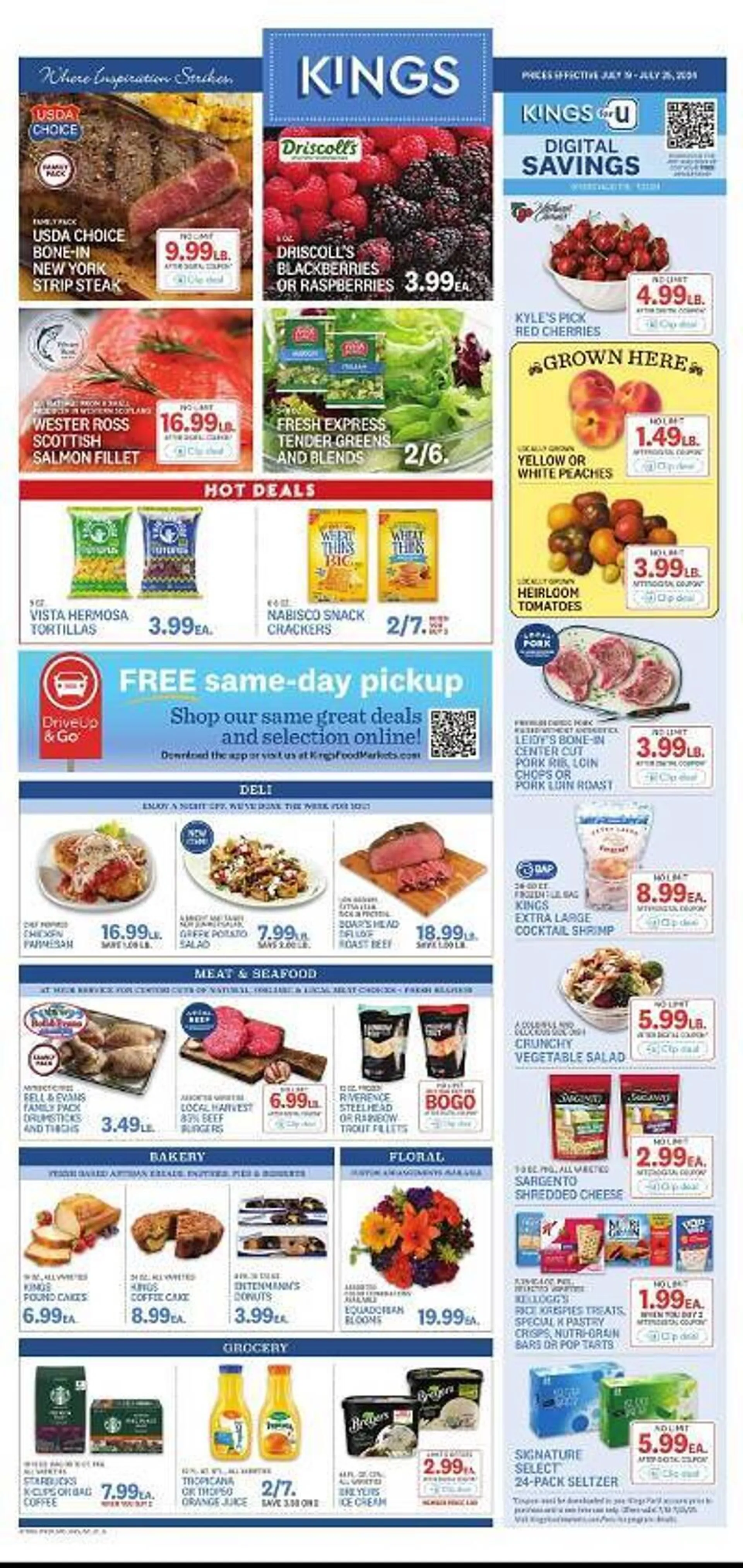 Kings Food Markets Weekly Ad - 1