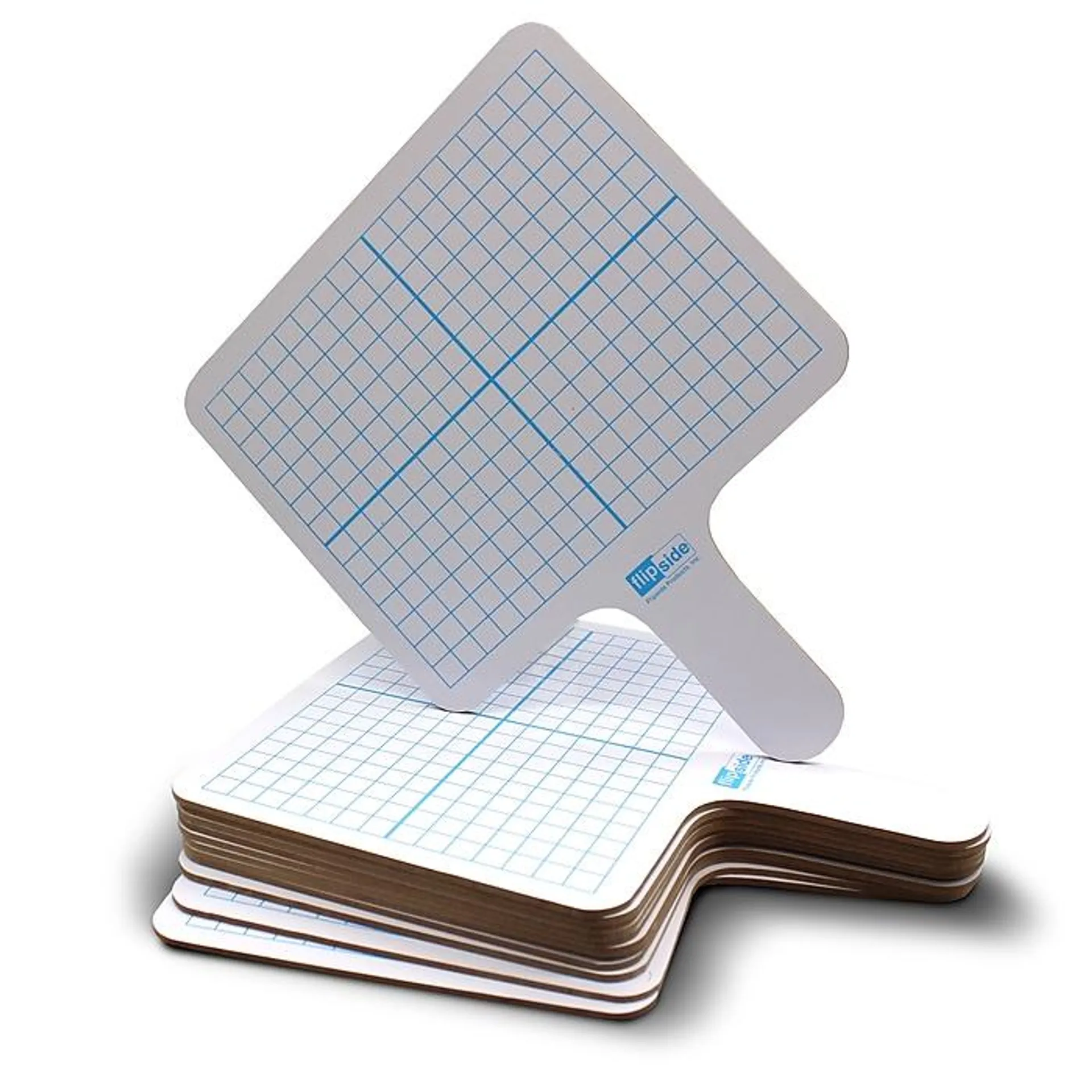 Flipside Graphing Paddles Dry Erase Whiteboard,