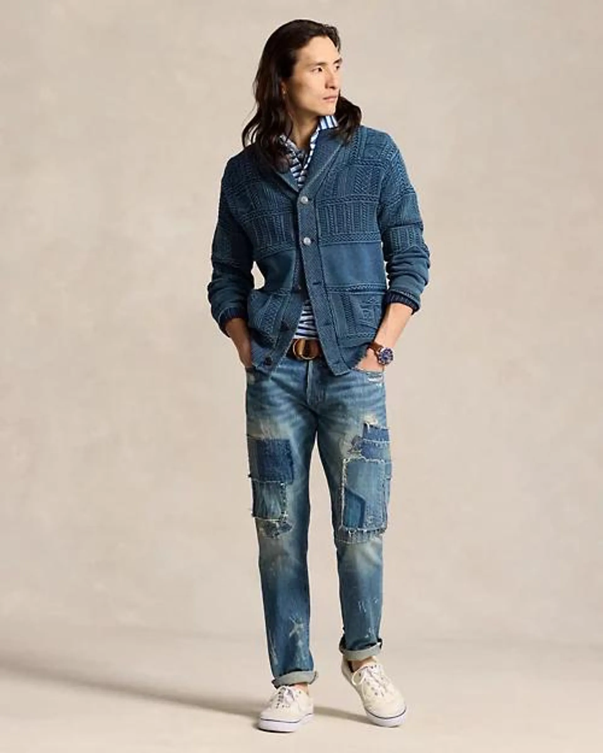 Sullivan Slim Distressed Jean