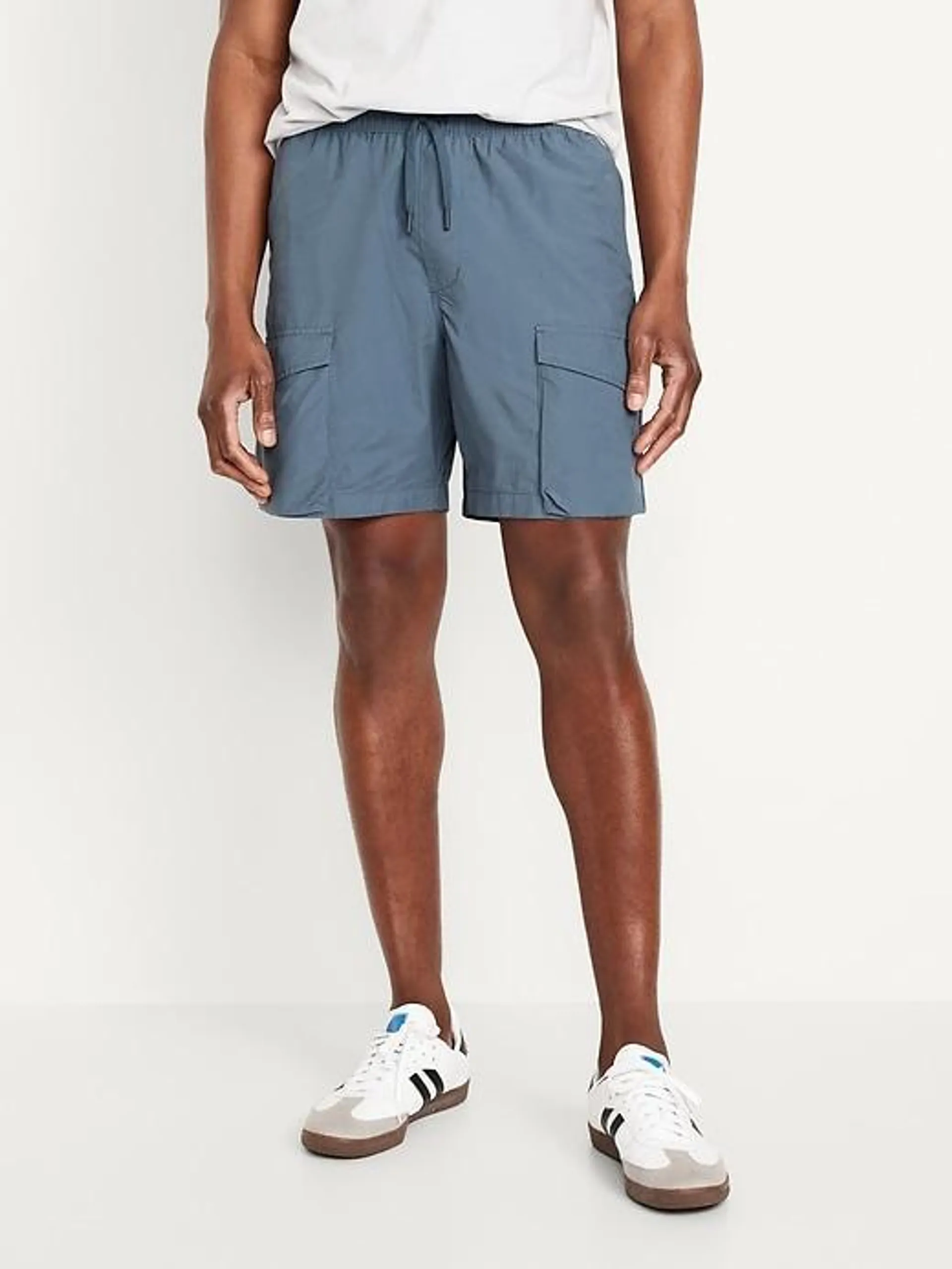 Relaxed Cargo Shorts -- 7-inch inseam