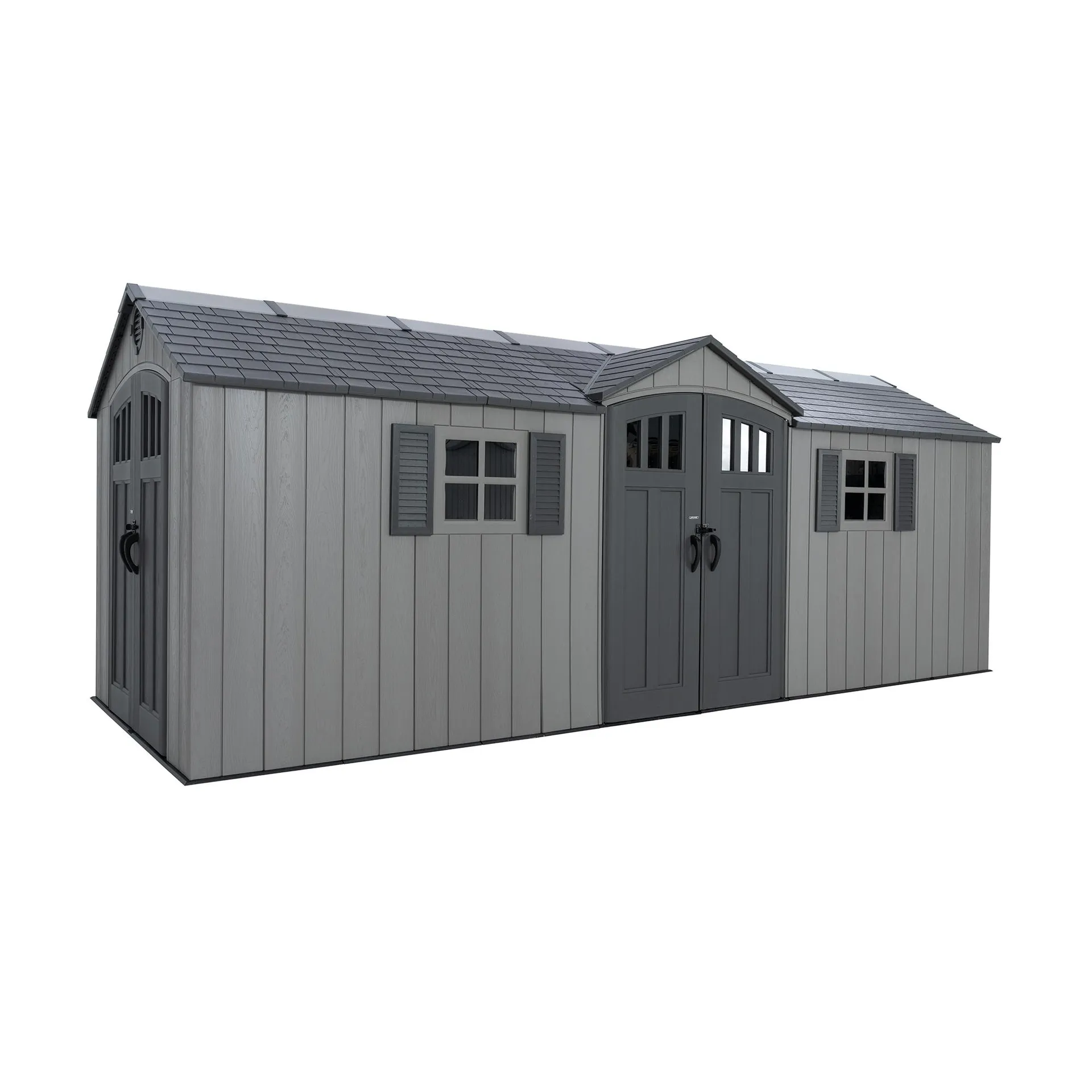 Lifetime 20 x 8 Foot Outdoor Storage Shed