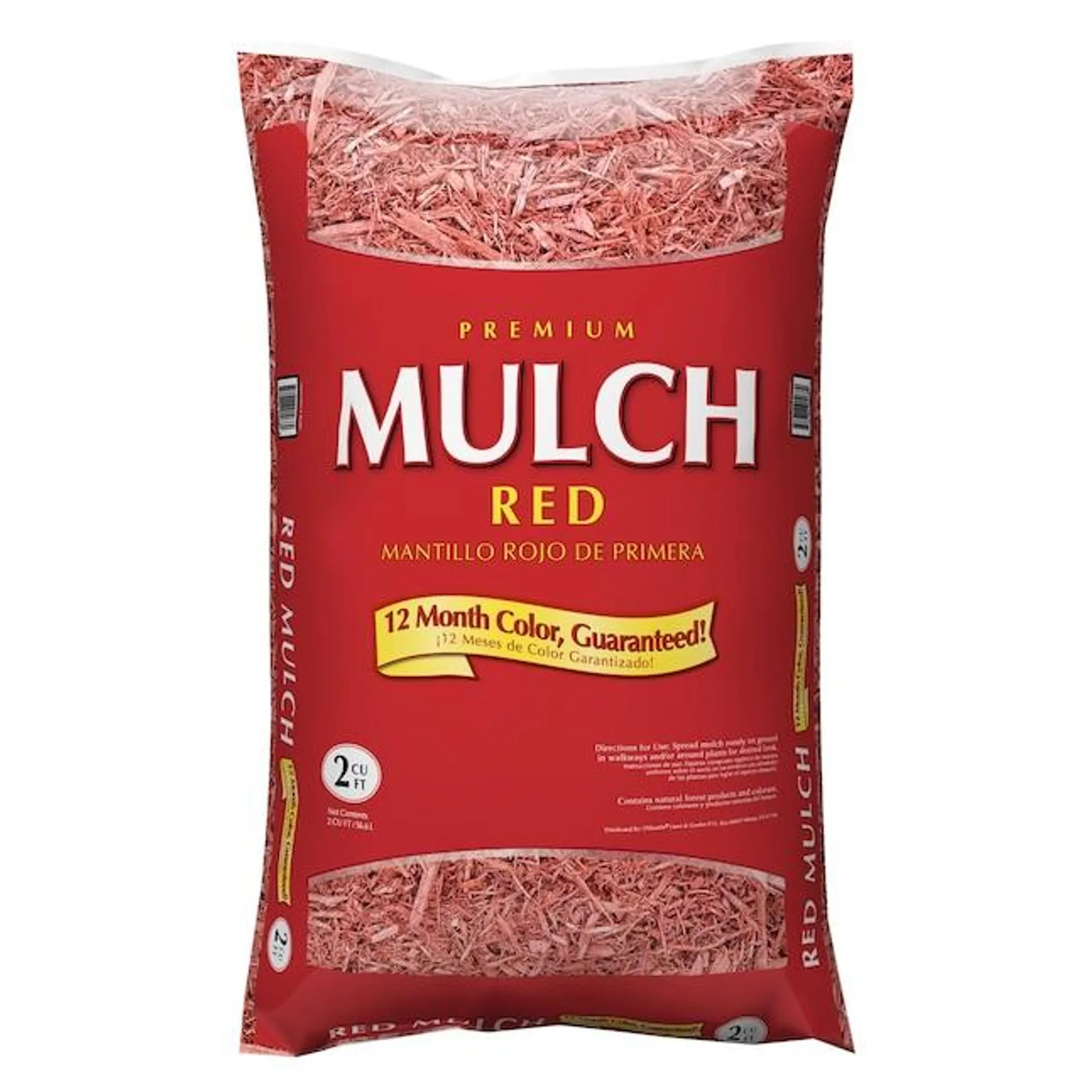 Premium 2-cu ft Red Mulch