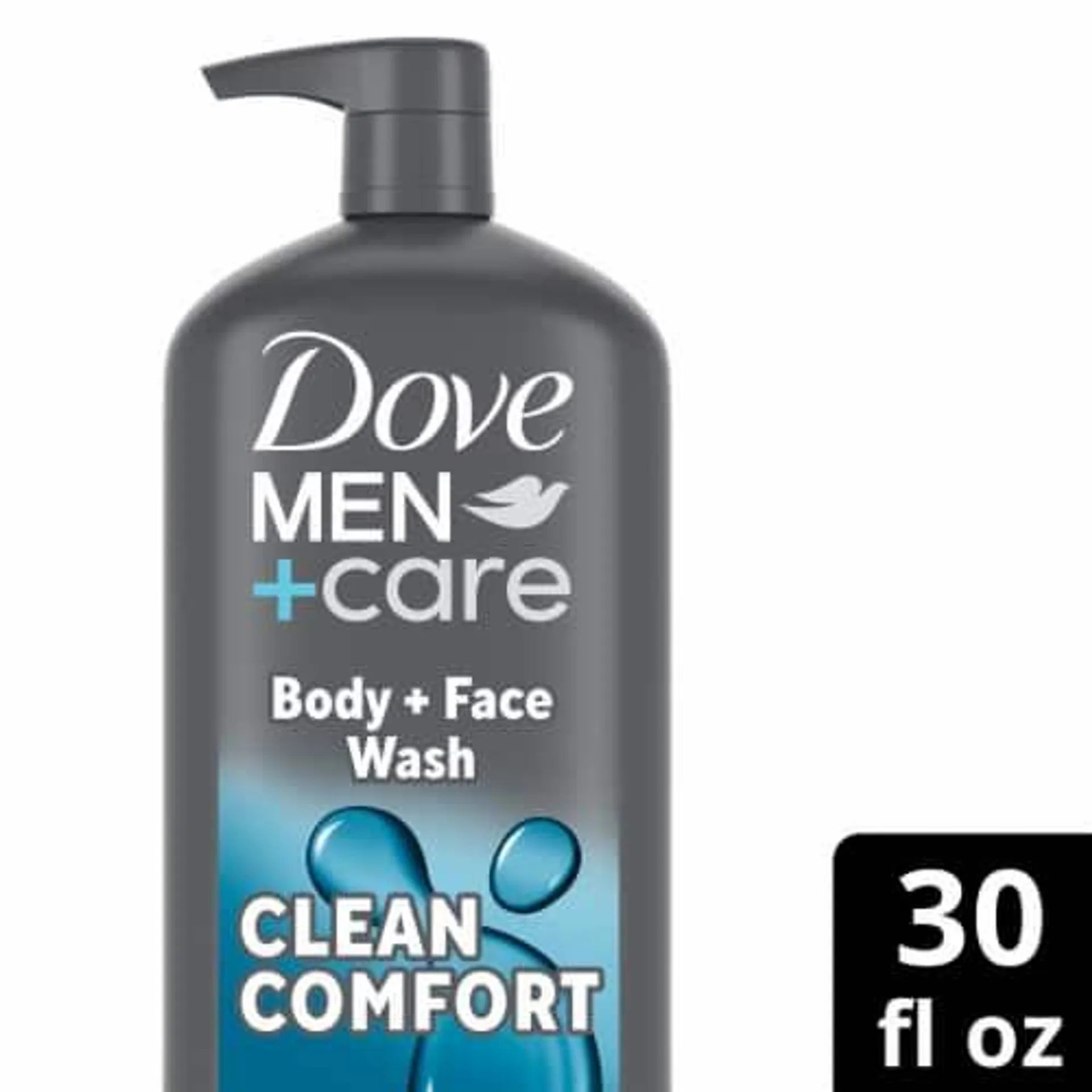 Dove Men+ Care Body and Face Wash Hydrating Clean Comfort With MicroMoisture