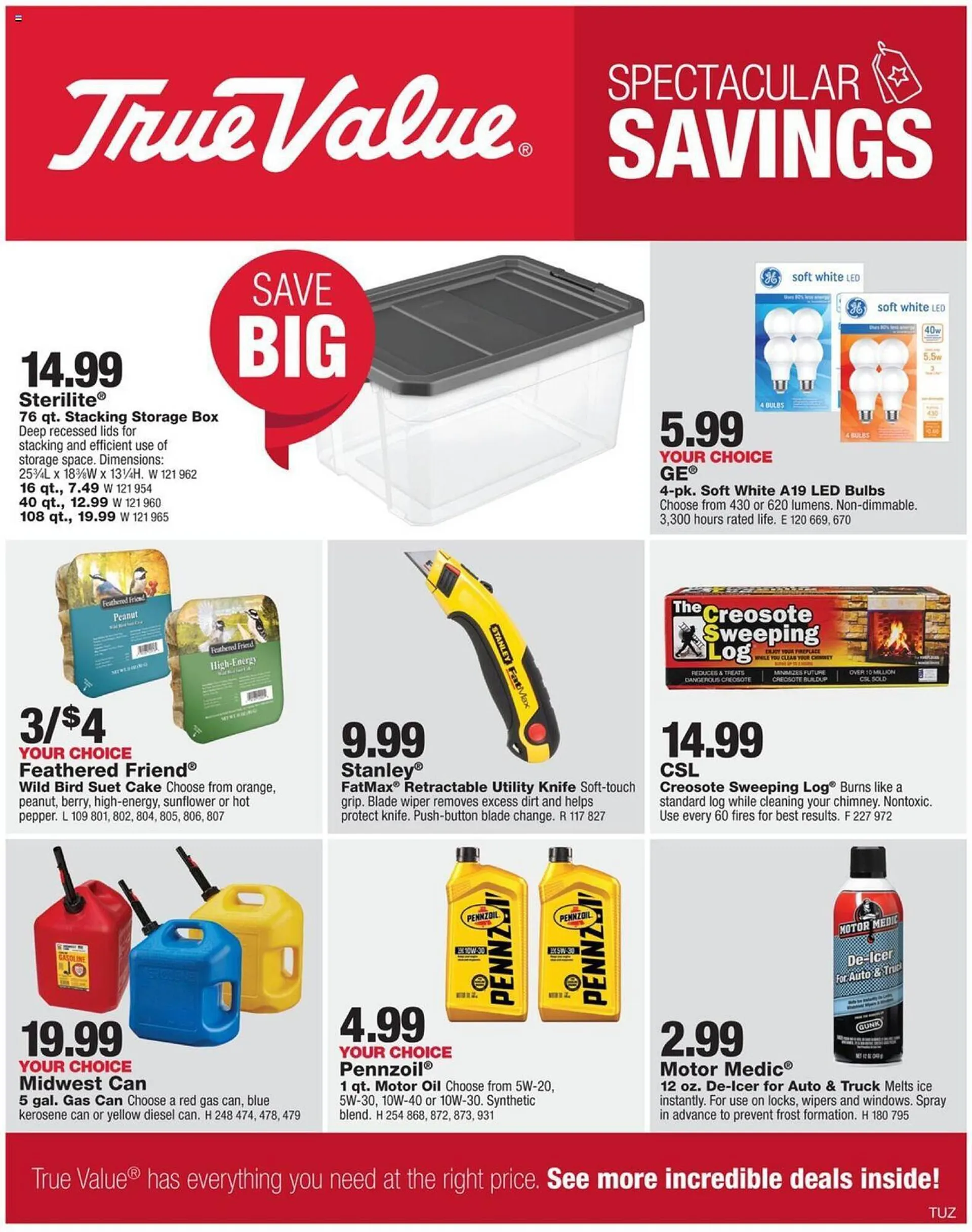 Weekly ad True Value Weekly Ad from January 1 to January 28 2024 - Page 