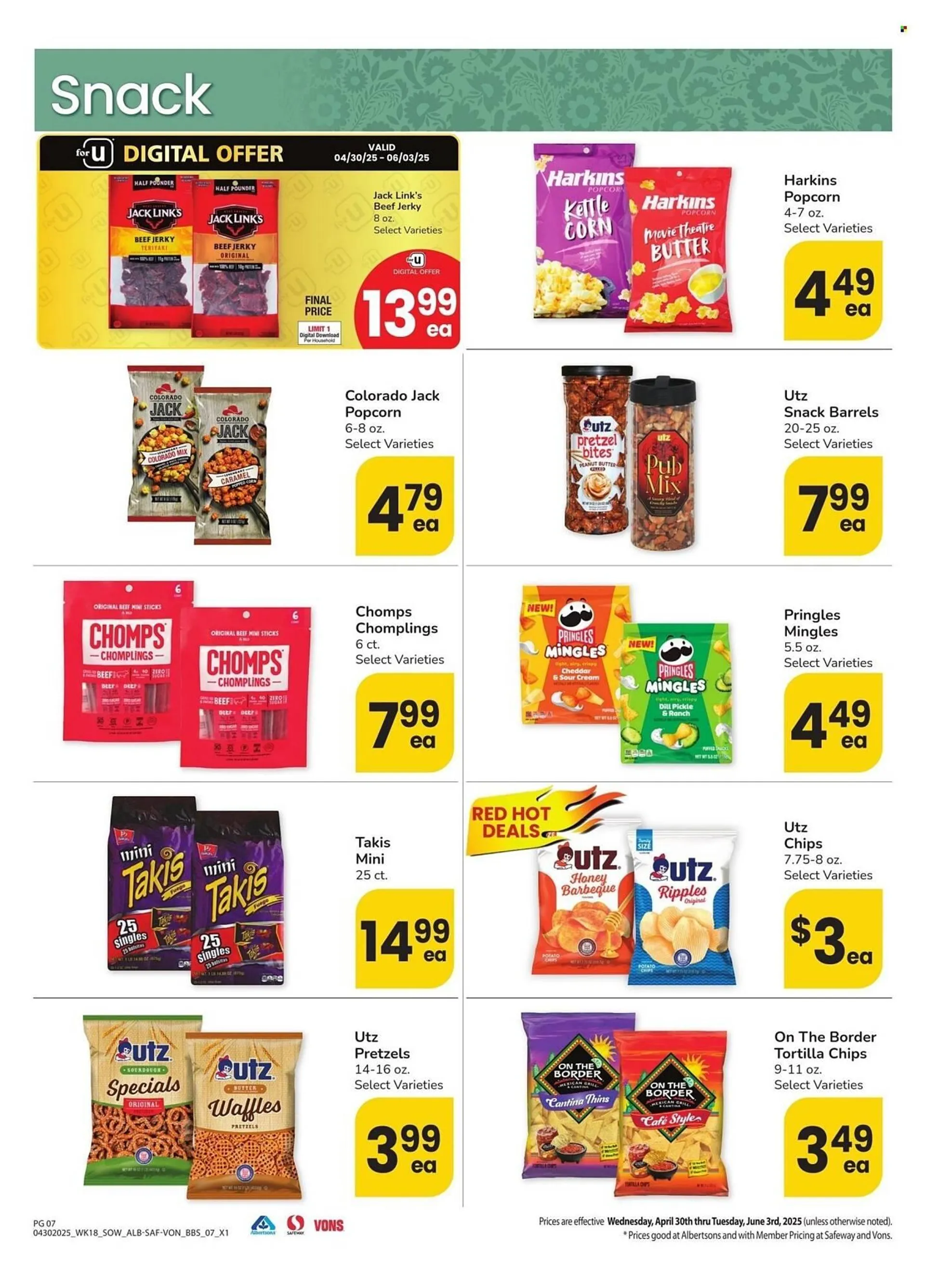 Weekly ad Albertsons Weekly Ad from April 30 to June 3 2025 - Page 7