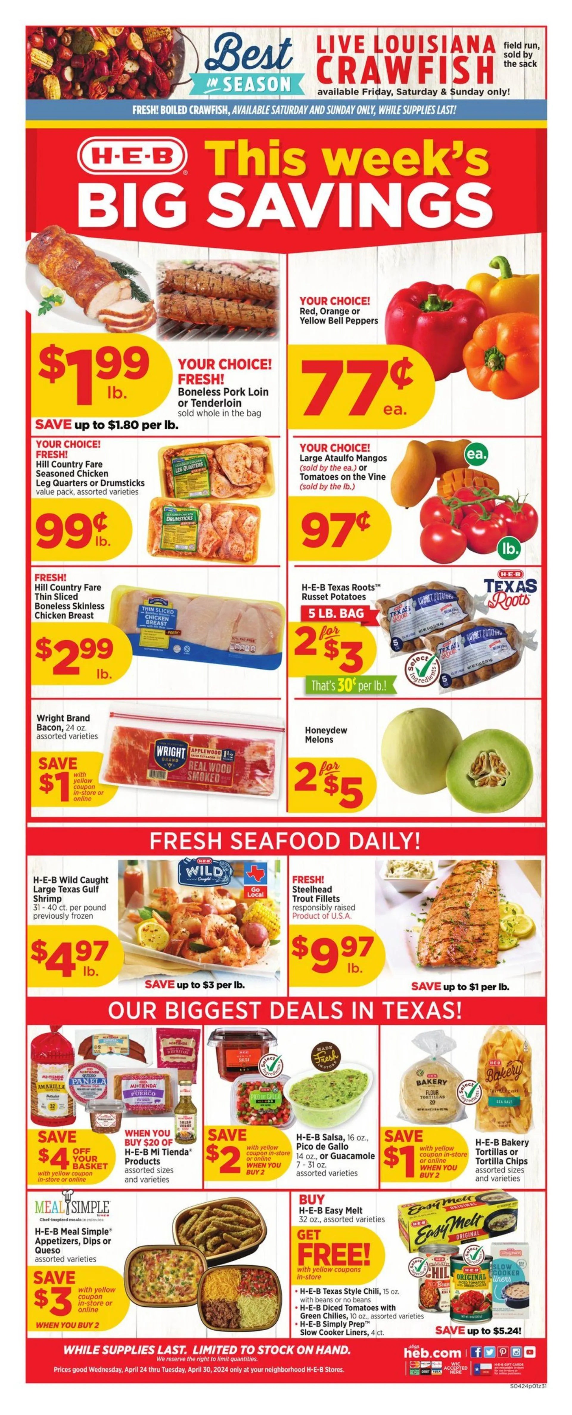 H-E-B Current weekly ad - 1