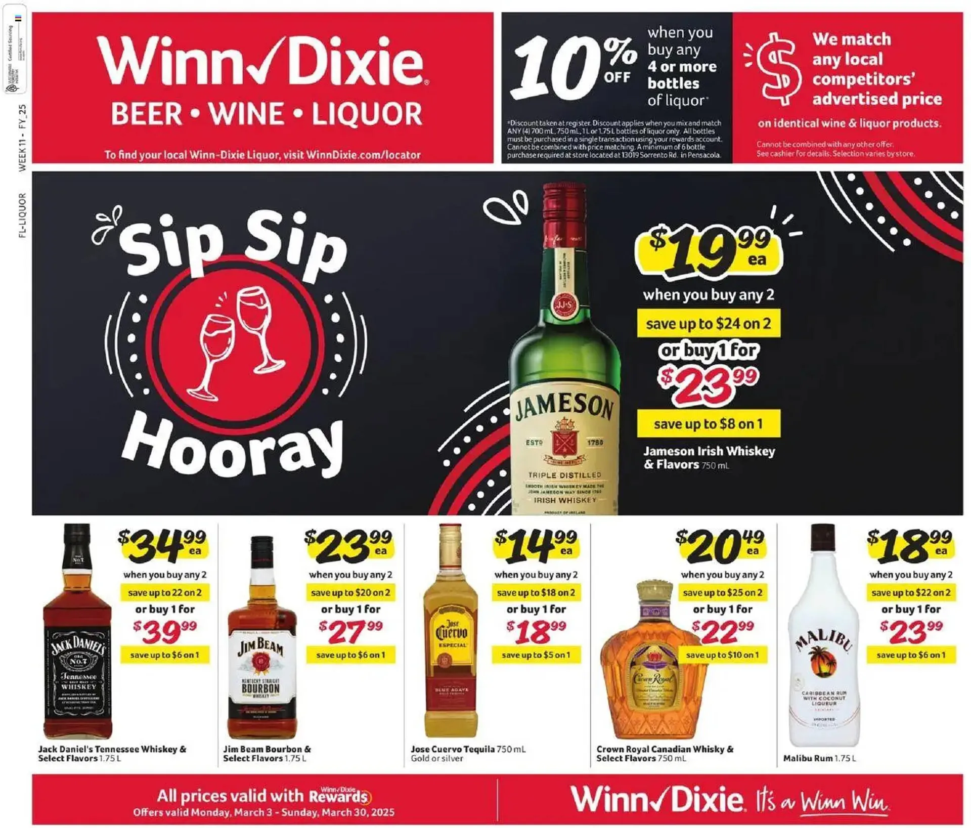 Winn Dixie Weekly Ad - 1