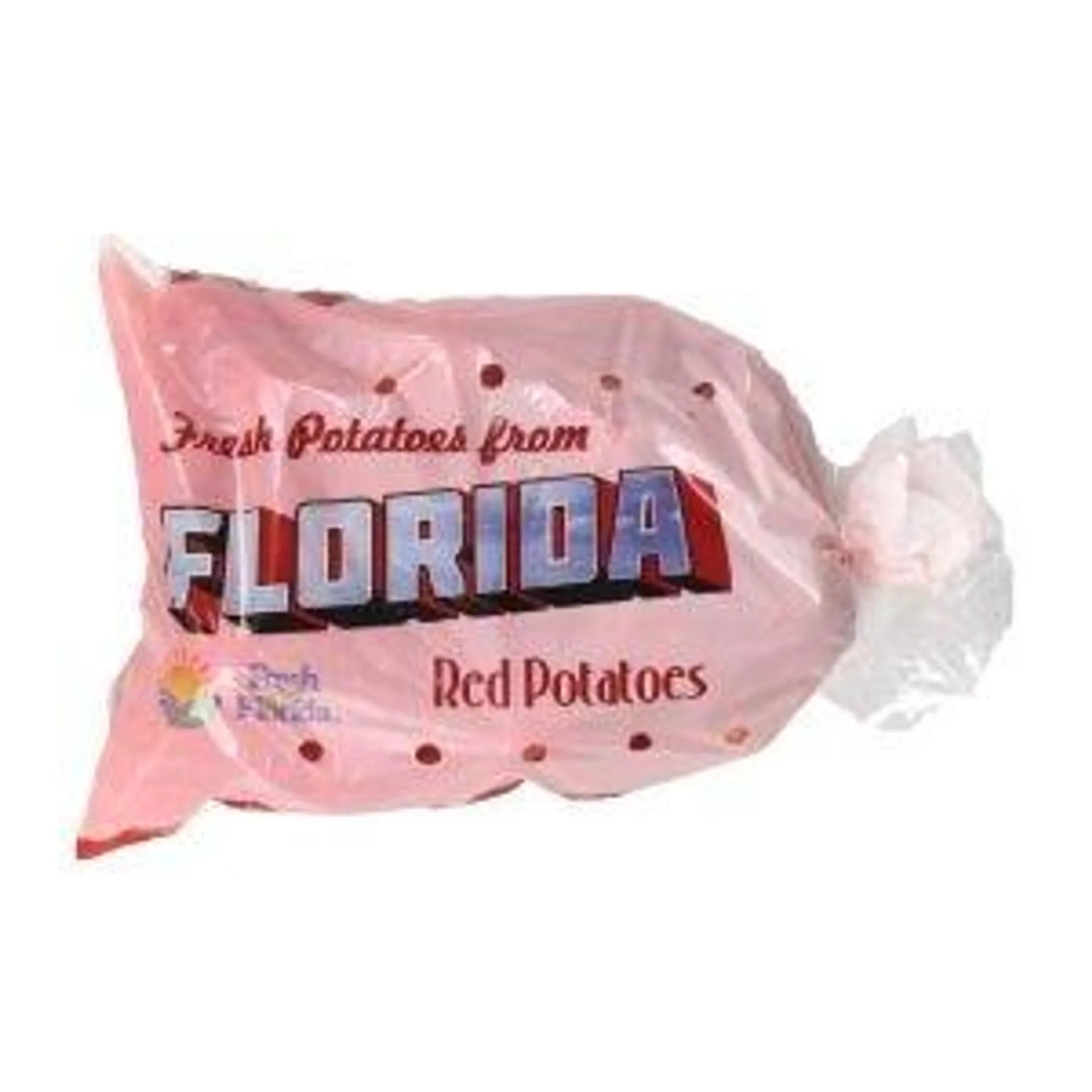 Potatoes, Red, Size B, Fresh, 5 Lb Bag