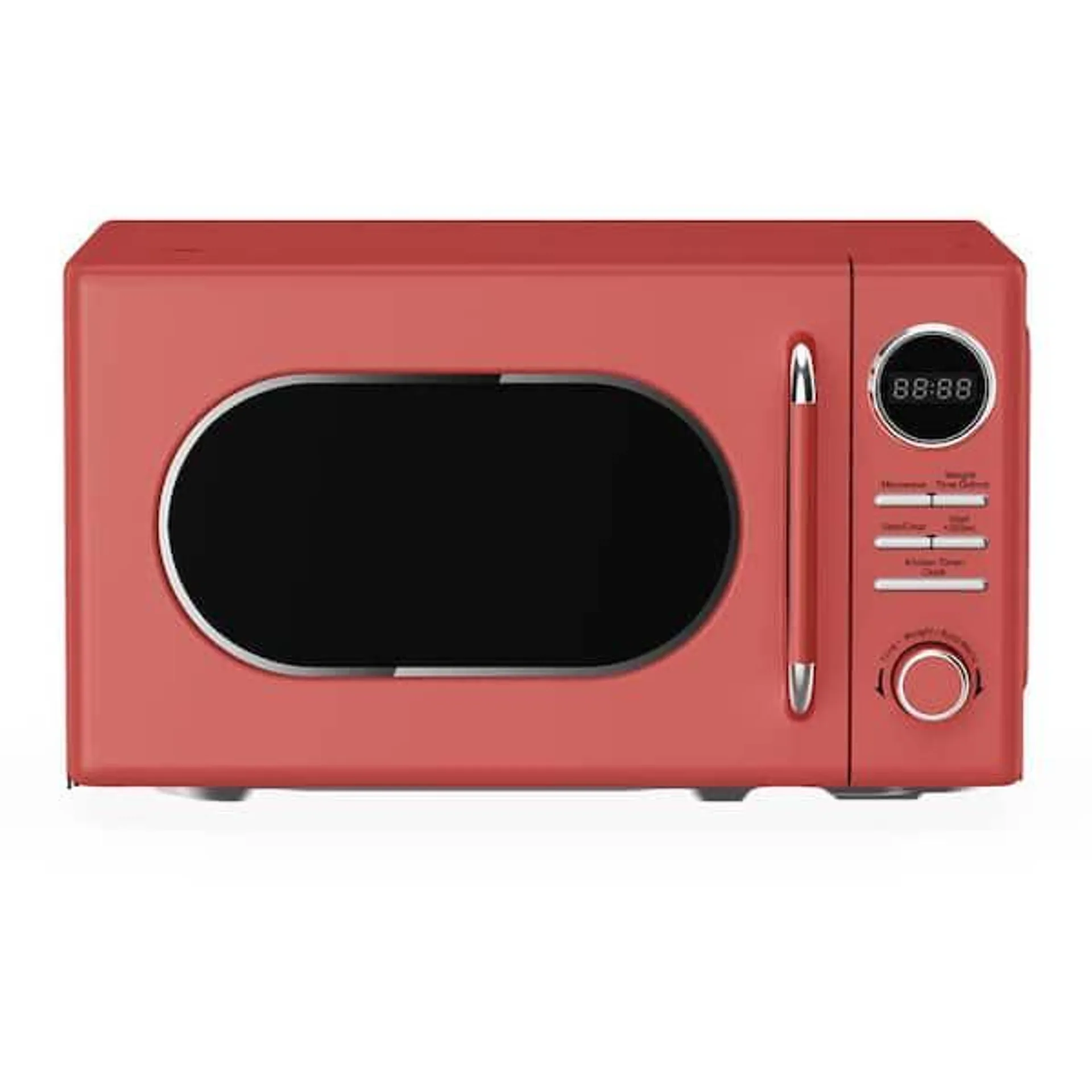 0.7 cu. ft. Retro Countertop Microwave in Red