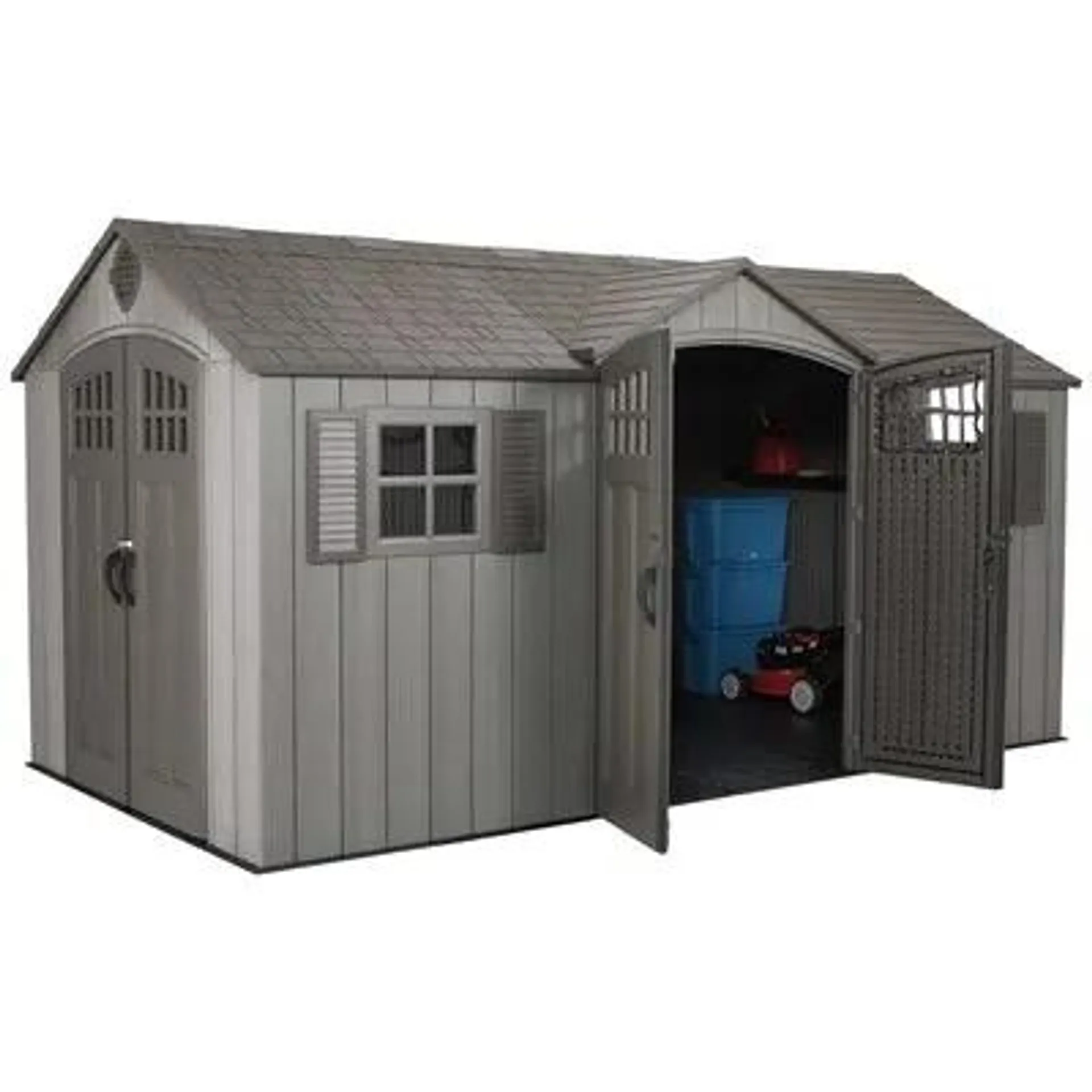 Lifetime 15 Ft x 8 Ft Outdoor Storage Shed