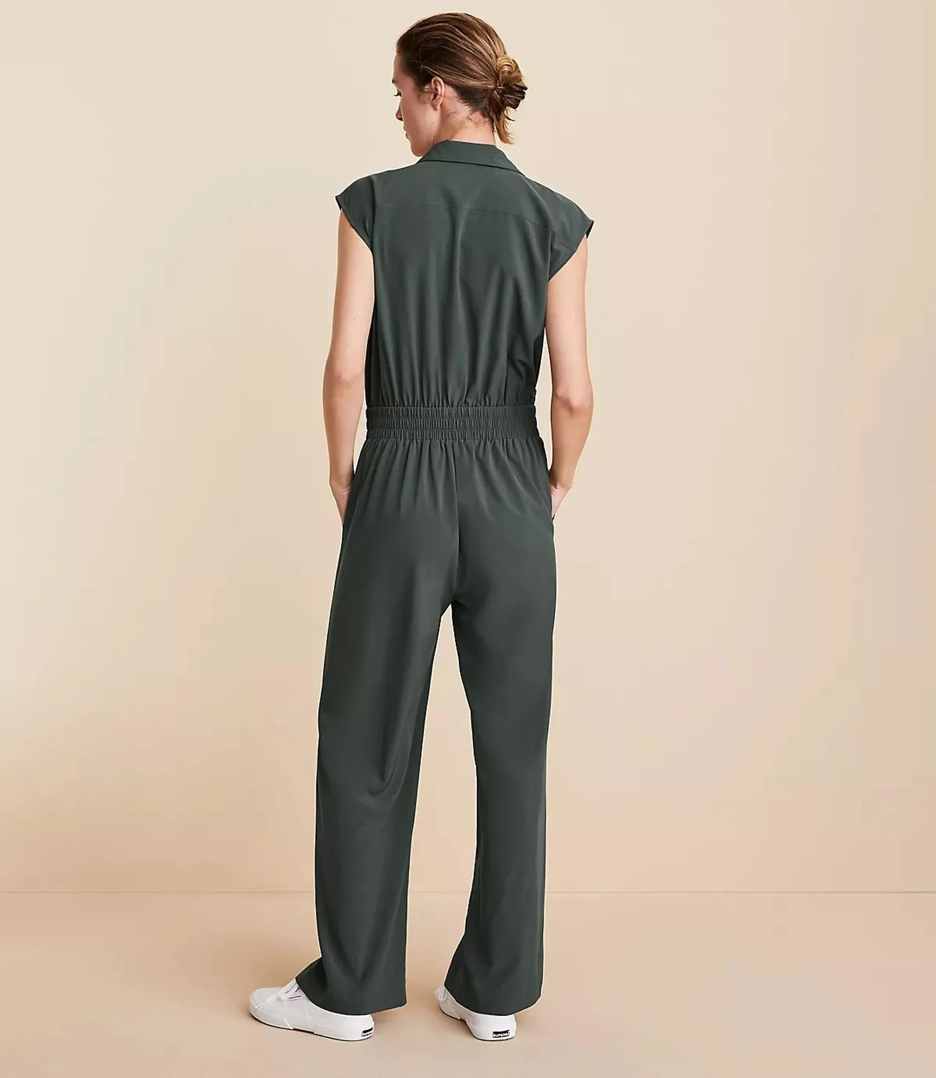 Lou & Grey Wanderweave Utility Jumpsuit