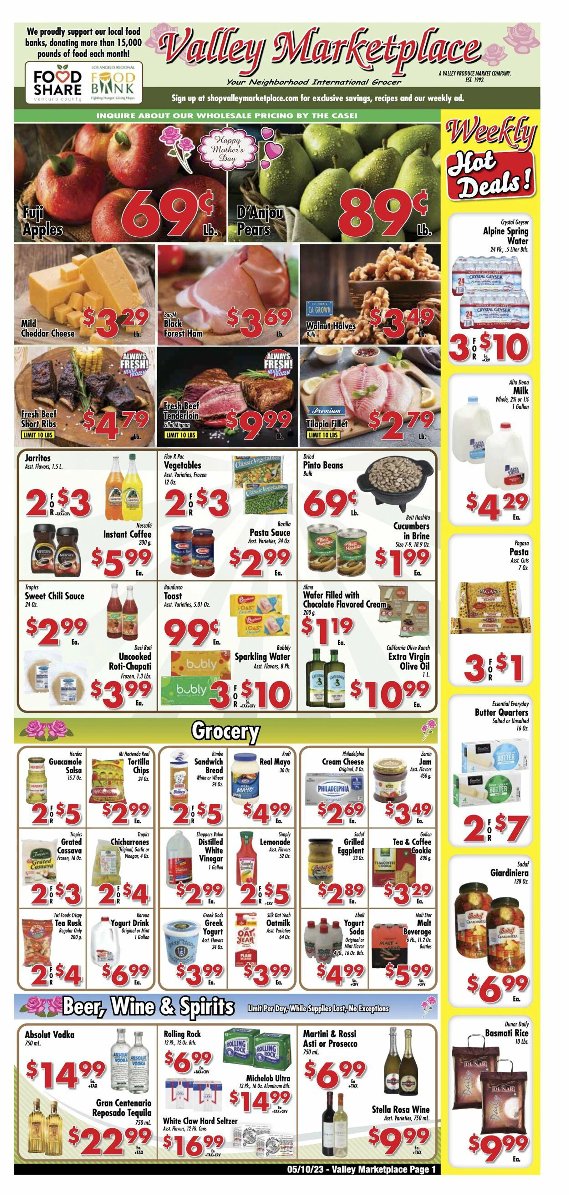 Valley Marketplace Current weekly ad - 1