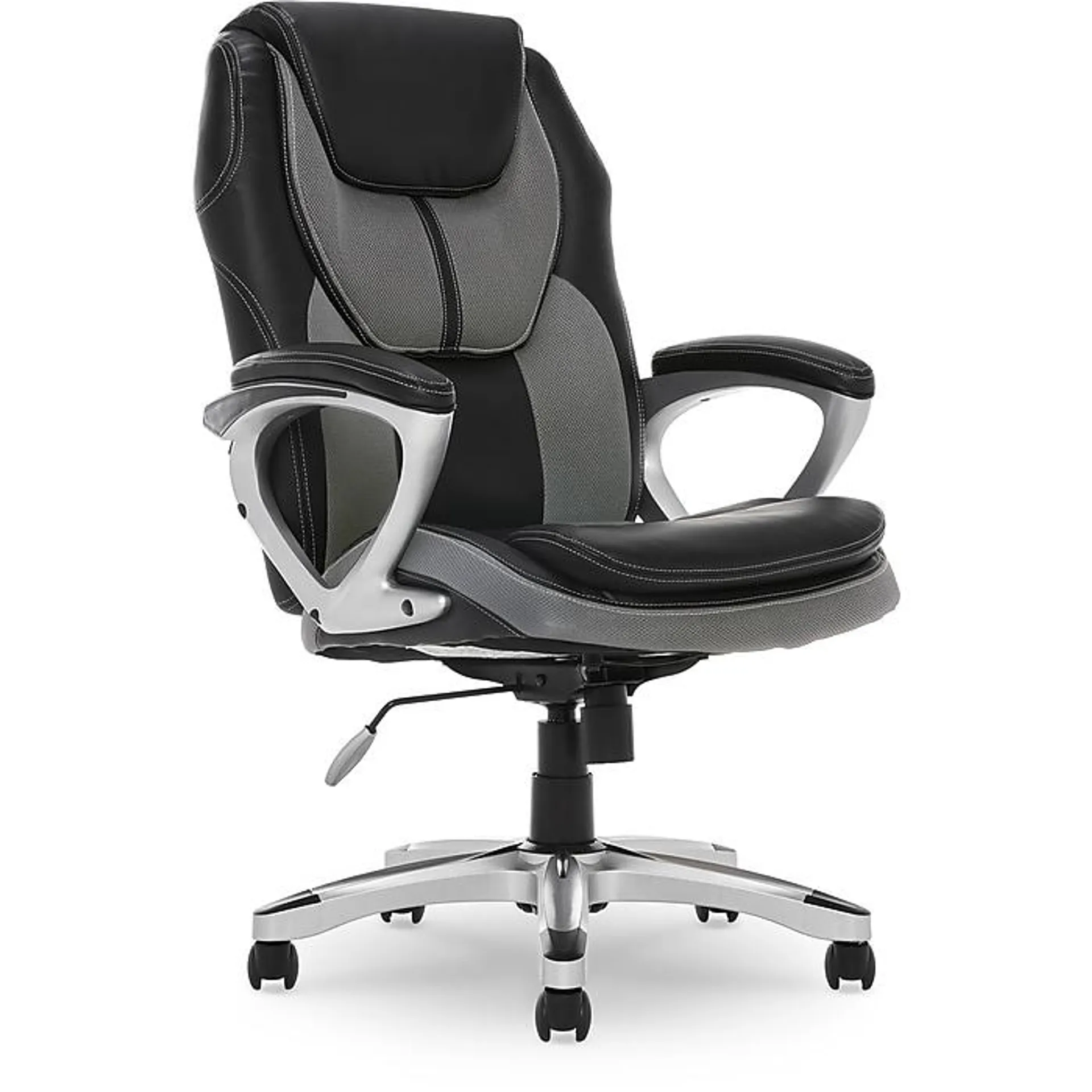 Serta Amplify Ergonomic Faux Leather/Mesh Swivel Executive Chair,