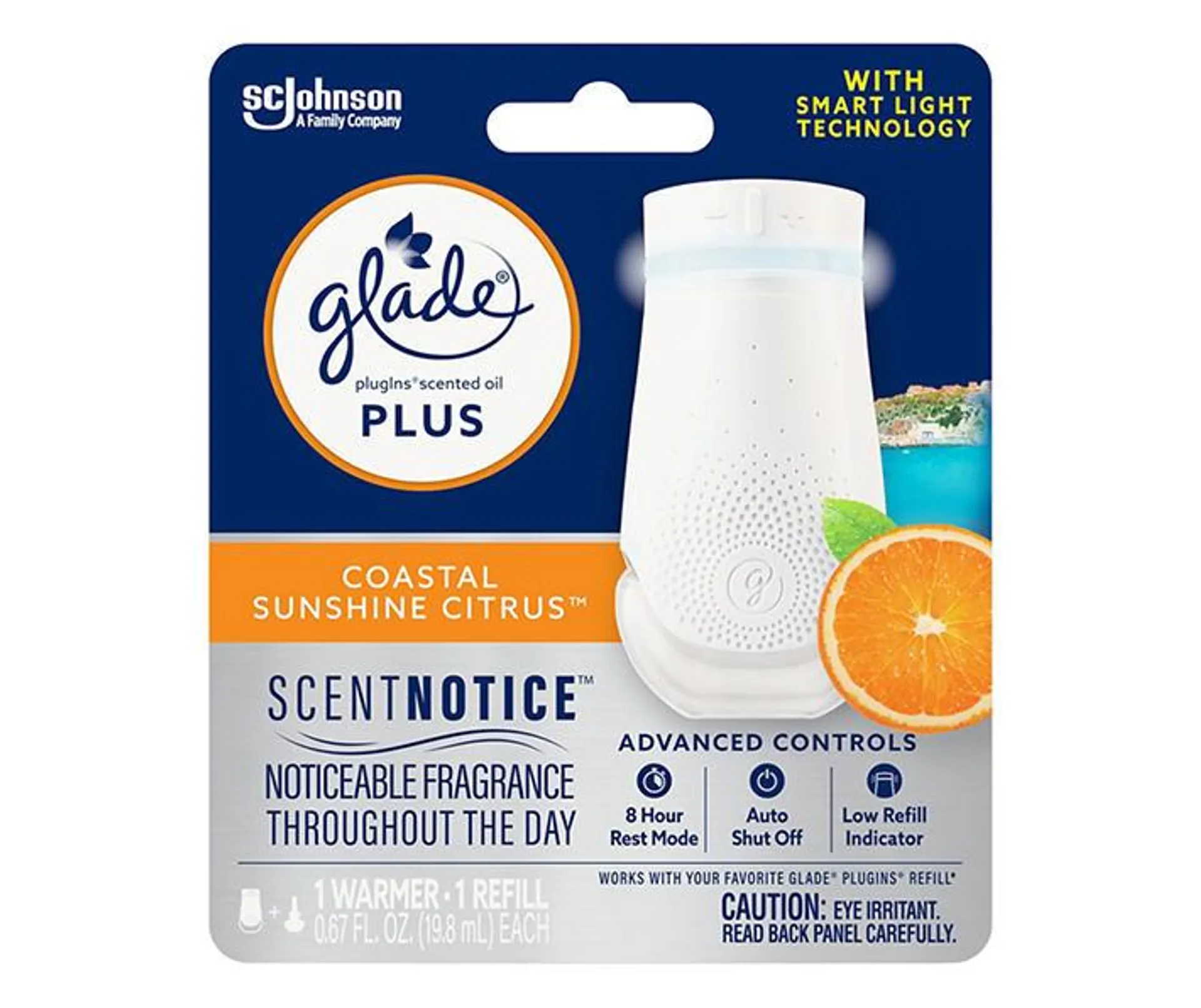 Coastal Sunshine Citrus PlugIns Plus Air Freshener Starter Kit