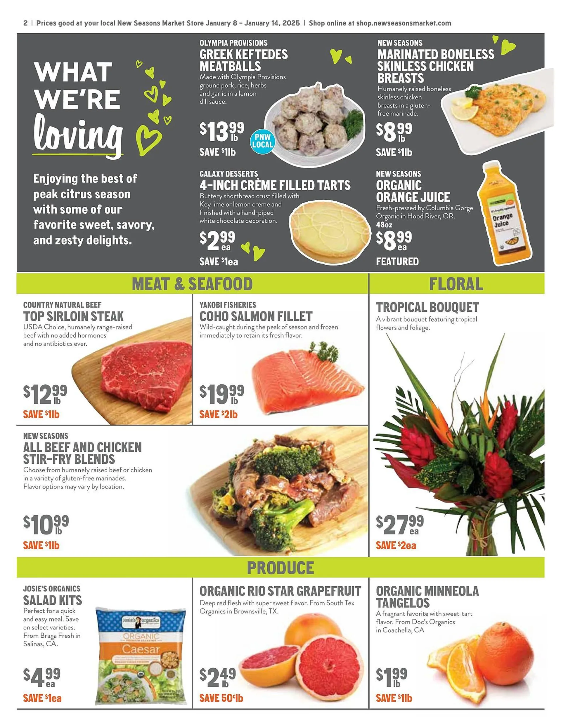 Weekly ad New Seasons Market ad from January 8 to January 14 2025 - Page 2