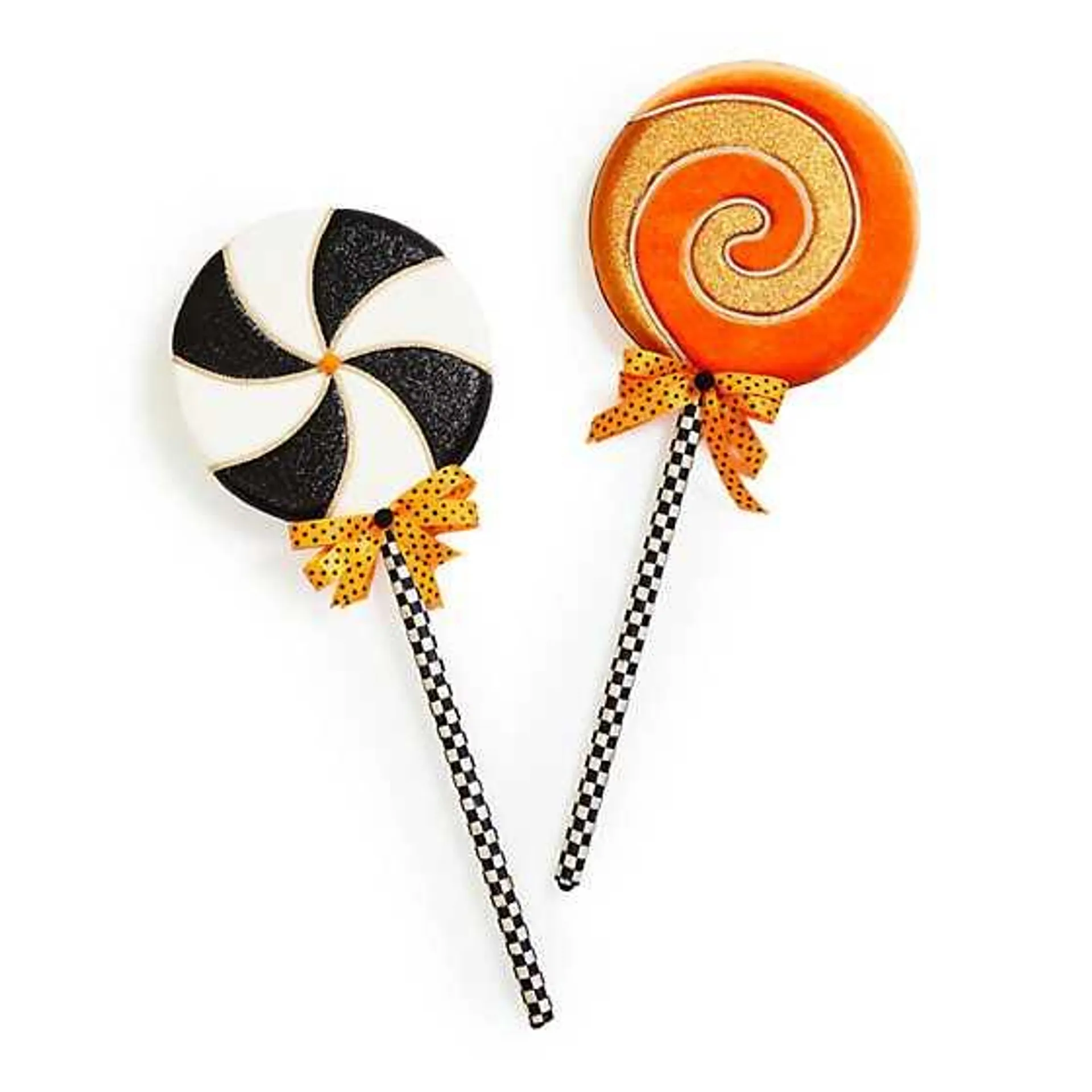 Trick or Treat Plush Large Lollipops, Set of 2