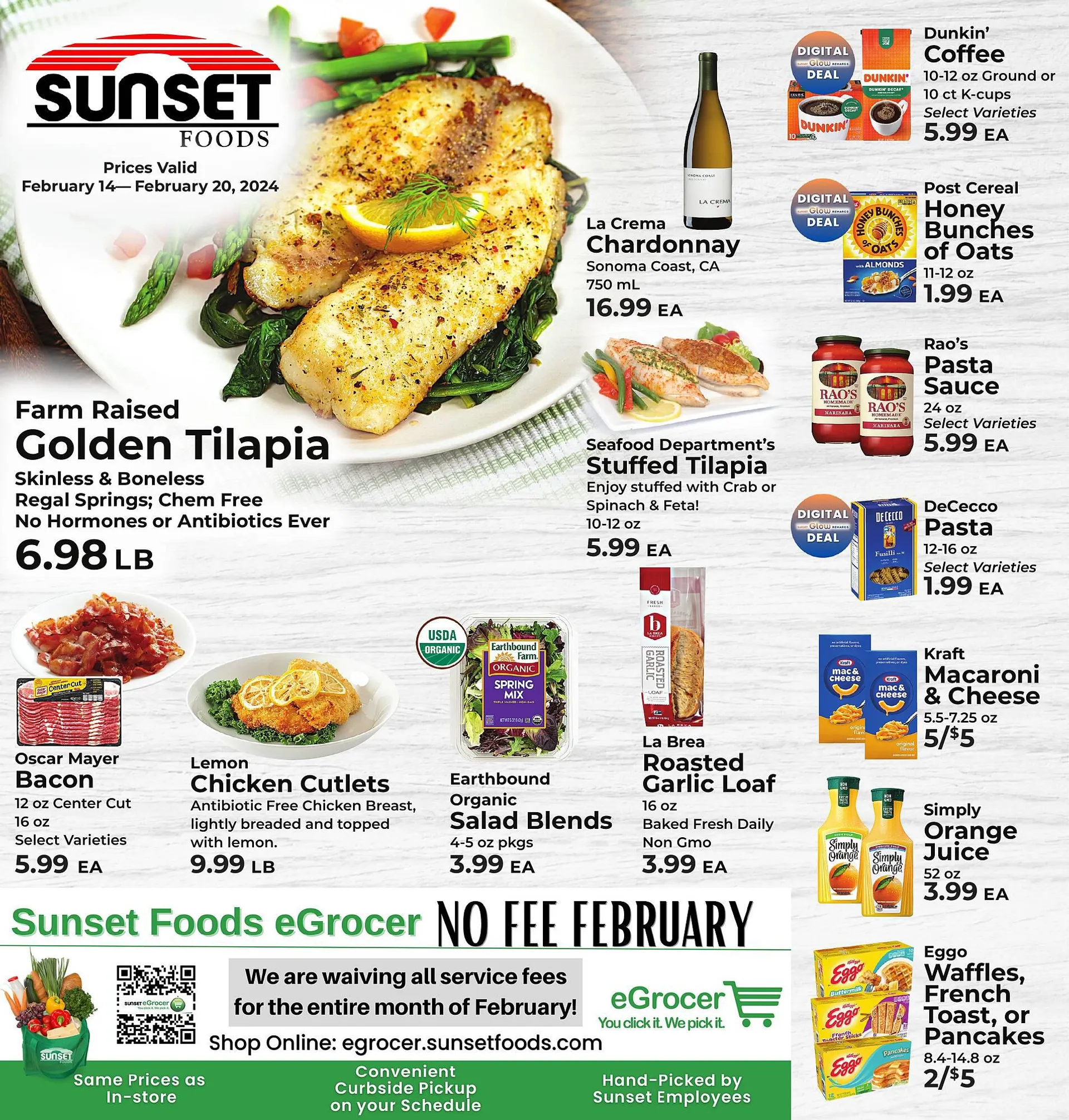 Weekly ad Sunset Foods ad from February 14 to February 20 2024 - Page 