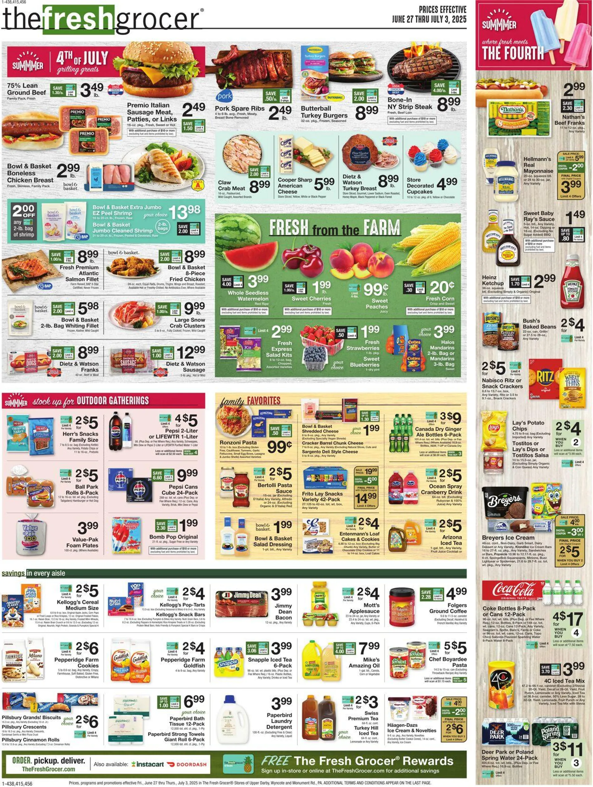 Weekly ad Gerrity's Supermarkets Current weekly ad from June 26 to July 3 2025 - Page 1