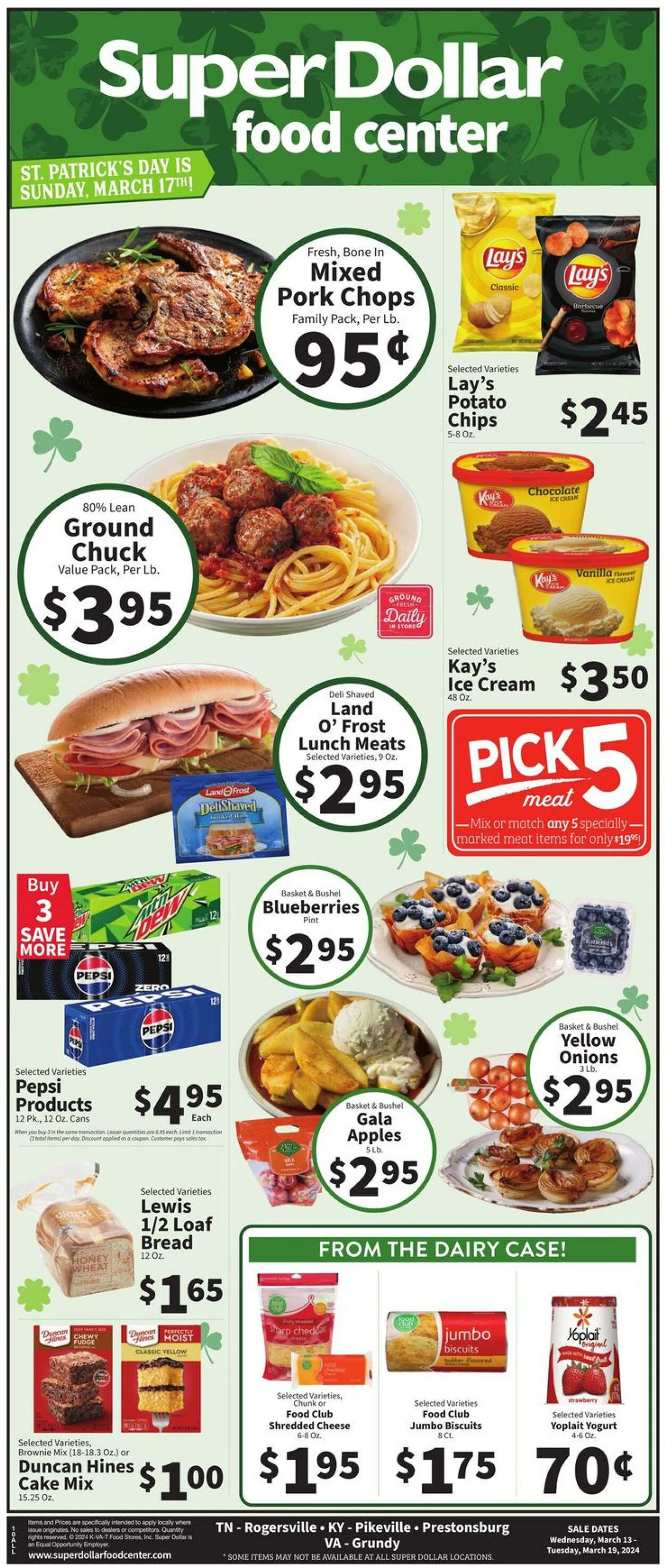 Weekly ad Super Dollar Food Center Current weekly ad from March 13 to March 19 2024 - Page 