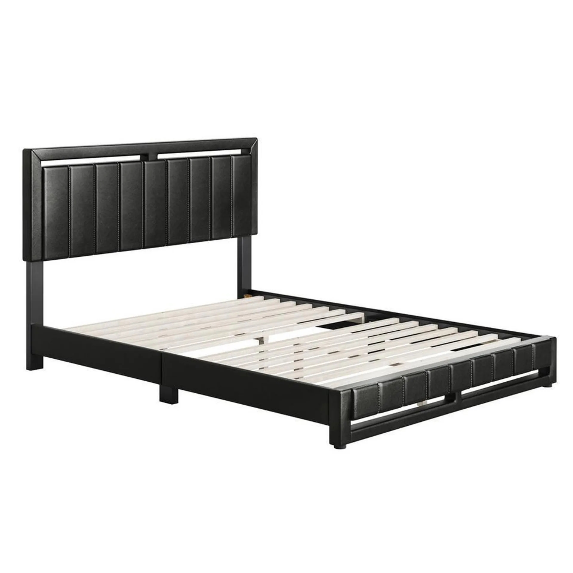 Bethel Full Platform Bed - Black