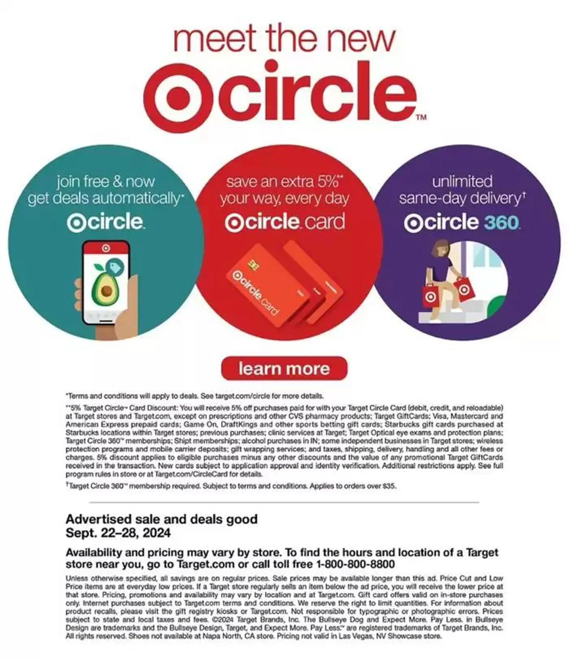 Weekly ad Target flyer from September 26 to October 10 2024 - Page 28