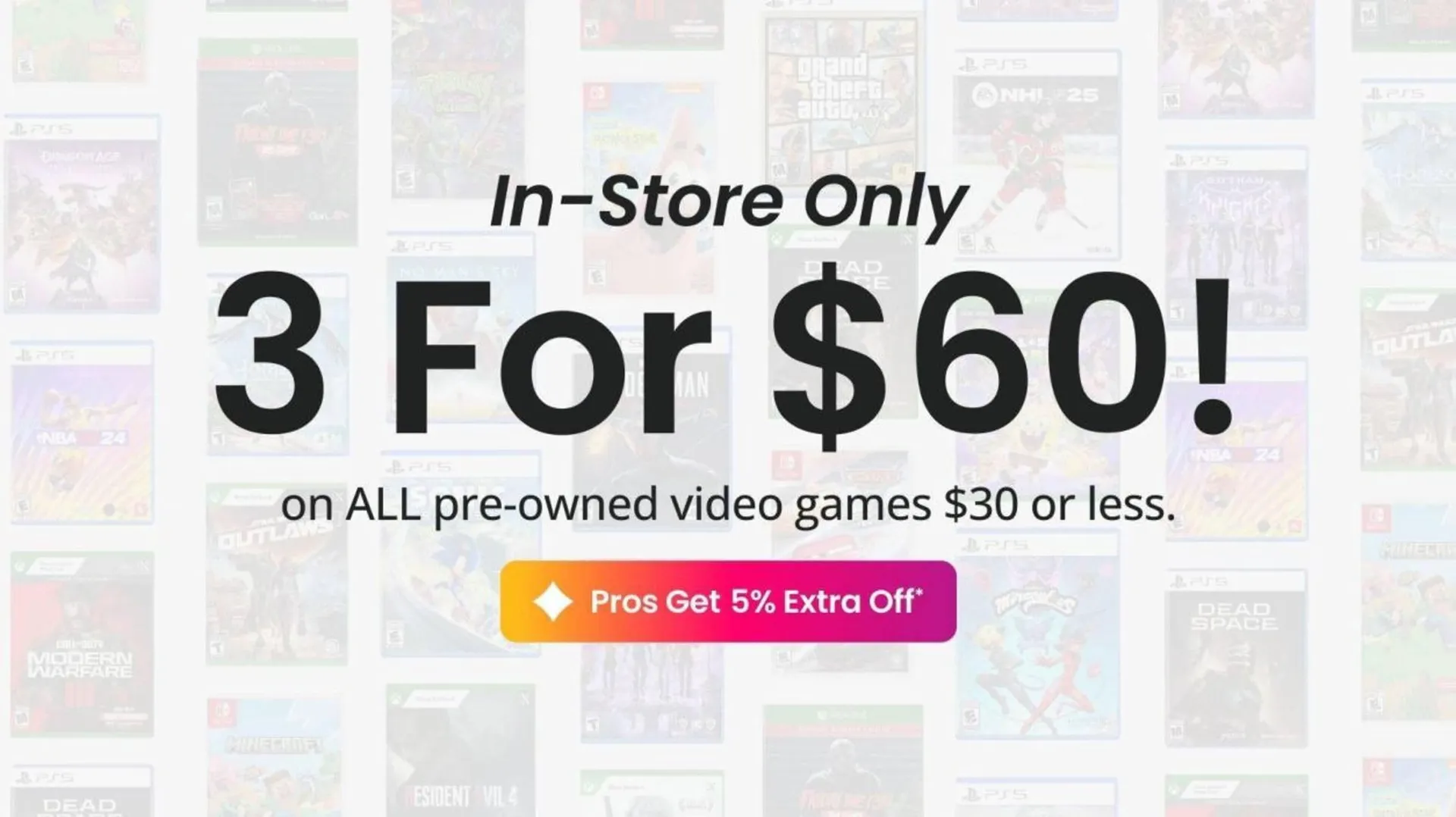 Weekly ad Game Stop Weekly Ad from August 24 to August 28 2025 - Page 1