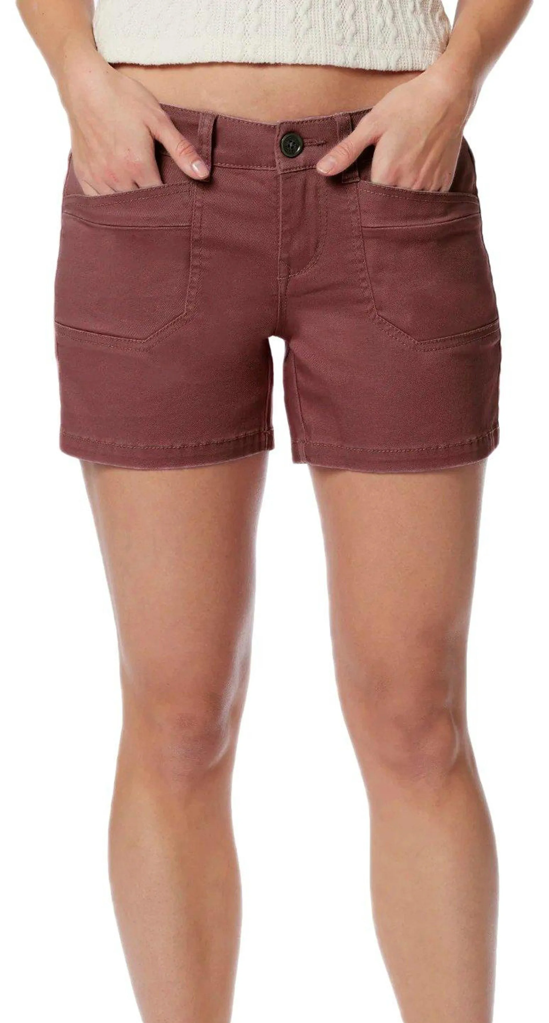 Unionbay Juniors Darcy 5 in. Solid Shorts