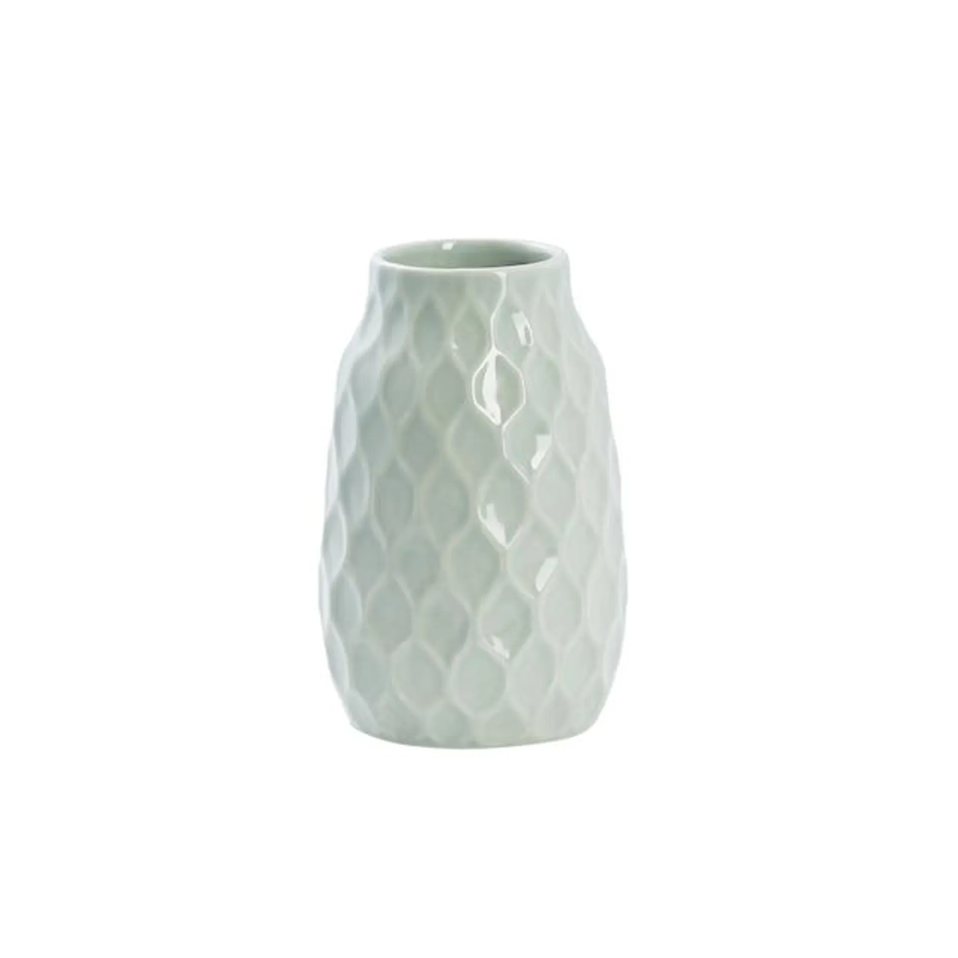 allen + roth Green Ceramic Farmhouse Vase