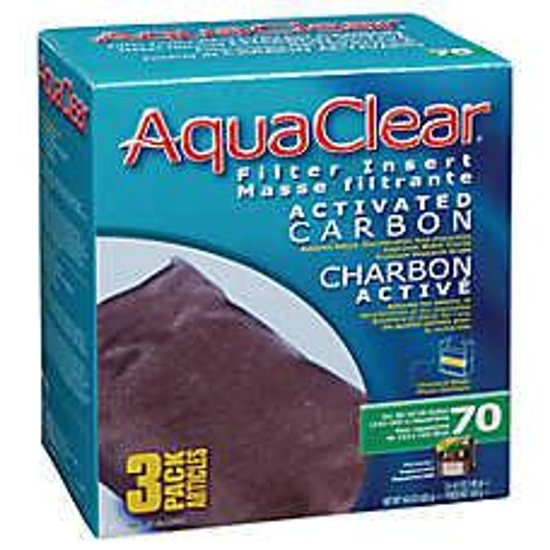 Aqua Clear 70 Fluval Carbon - 3pk