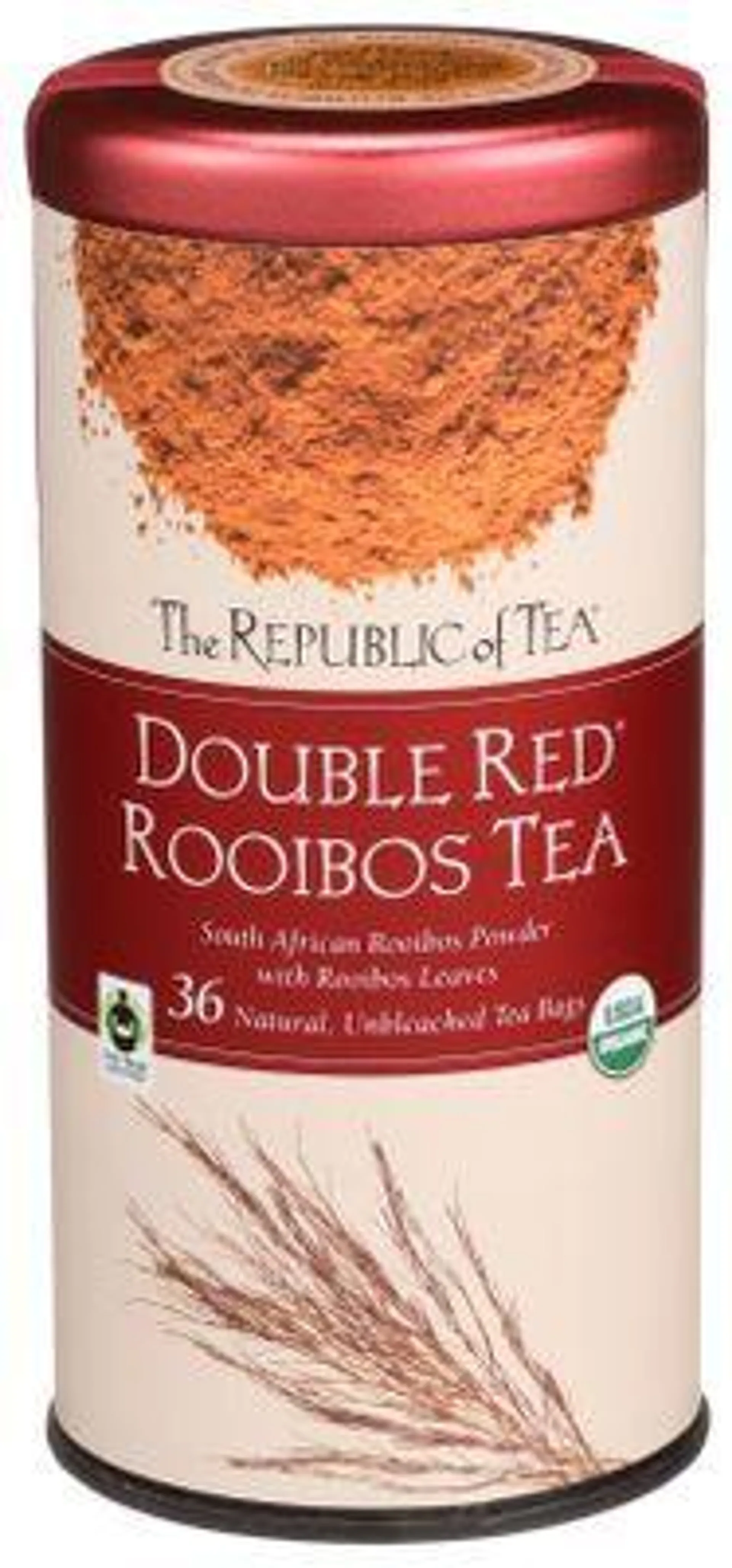 The Republic Of Tea Organic Double Red Rooibos Tea