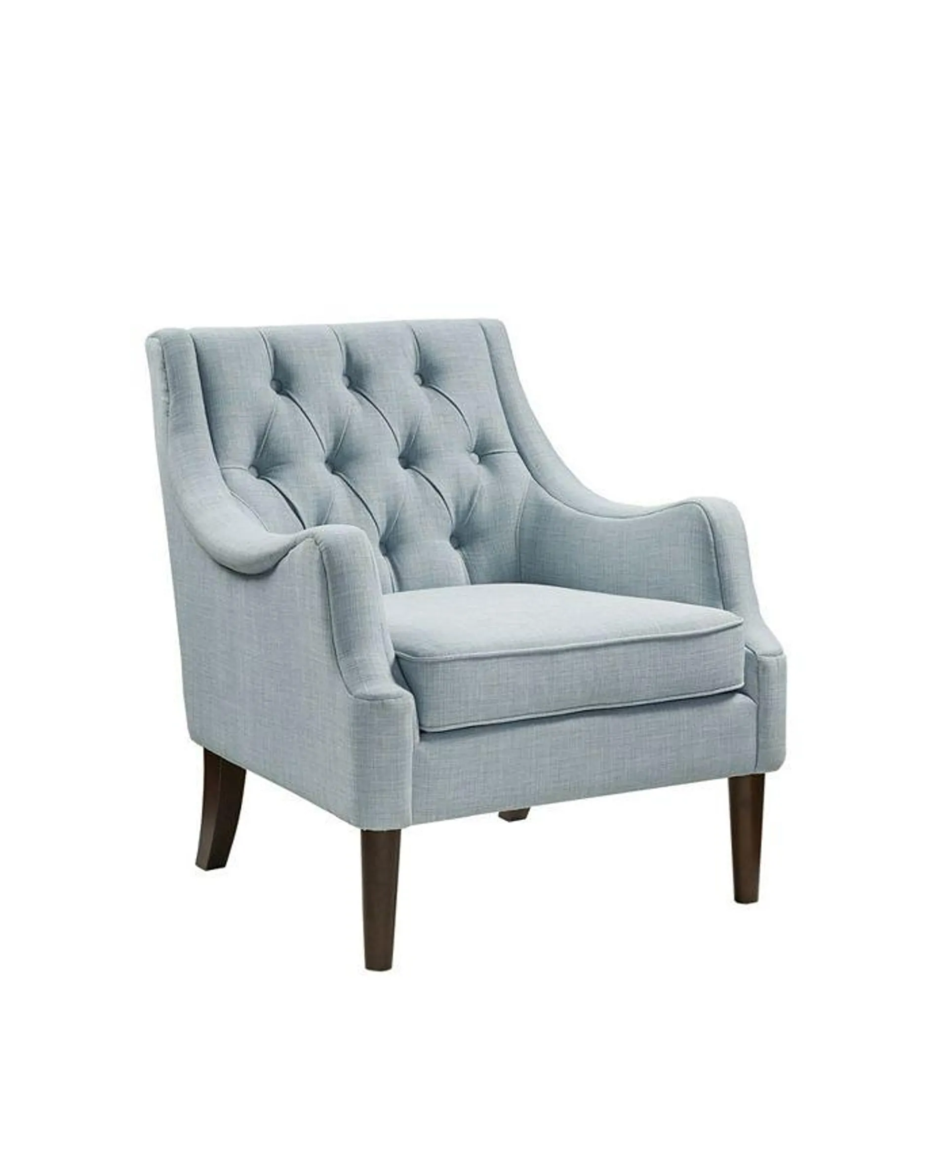 Qwen 33.5" High Button Tufted Accent Chair