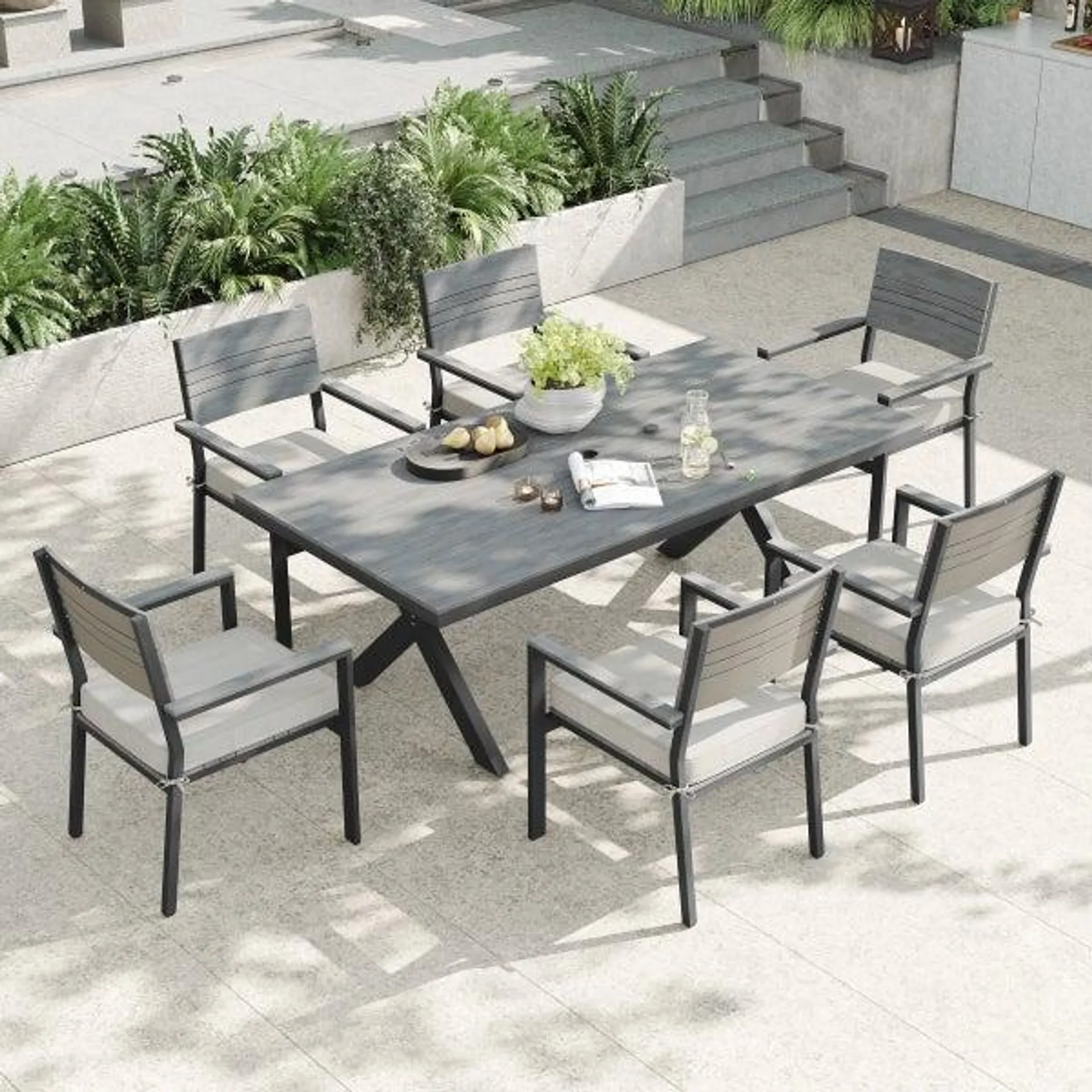 Sirio Colonial 7-piece Dining Set