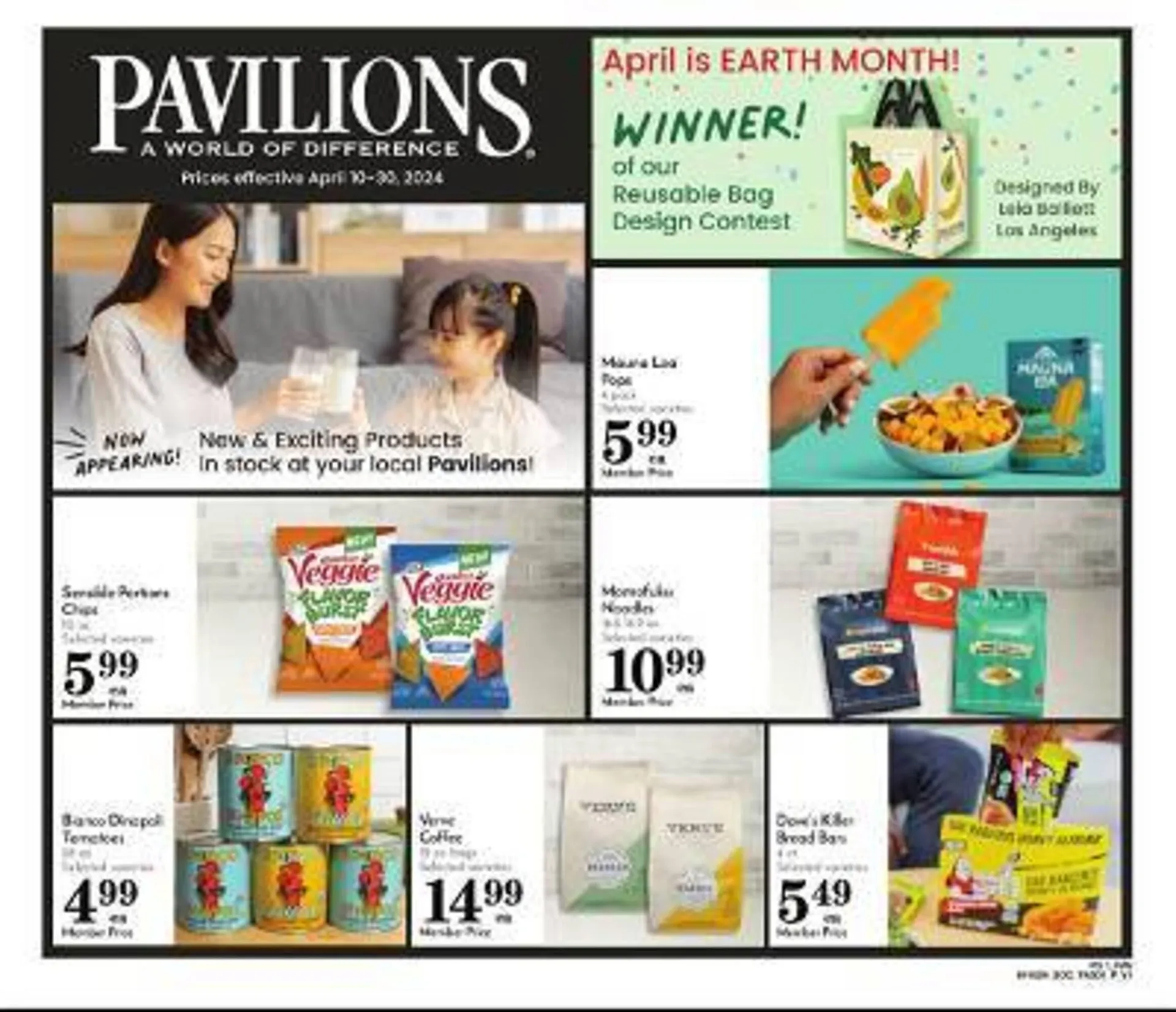 Weekly ad Pavilions Weekly Ad from April 10 to April 30 2024 - Page 1