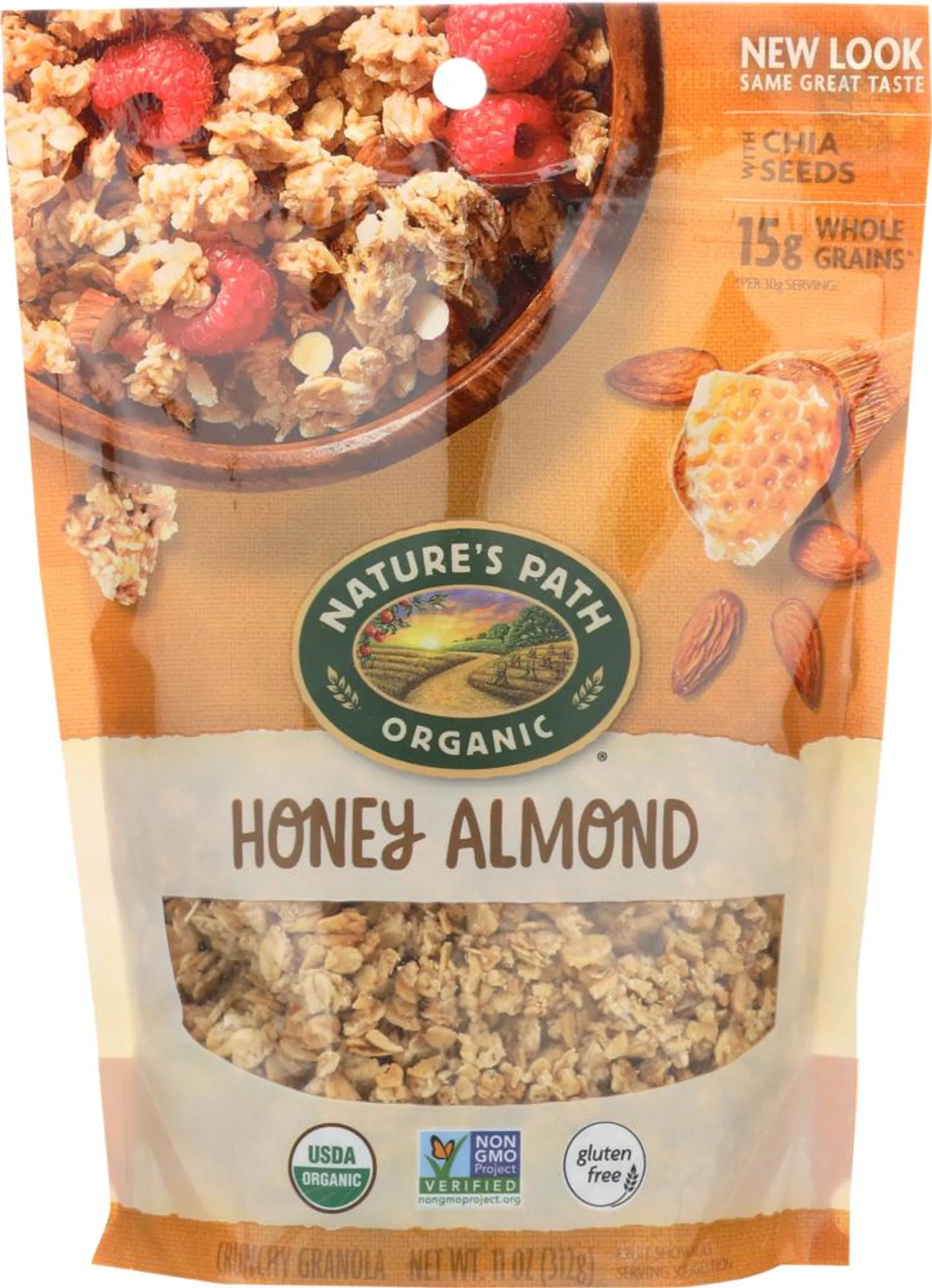 Organic Granola Honey Almond