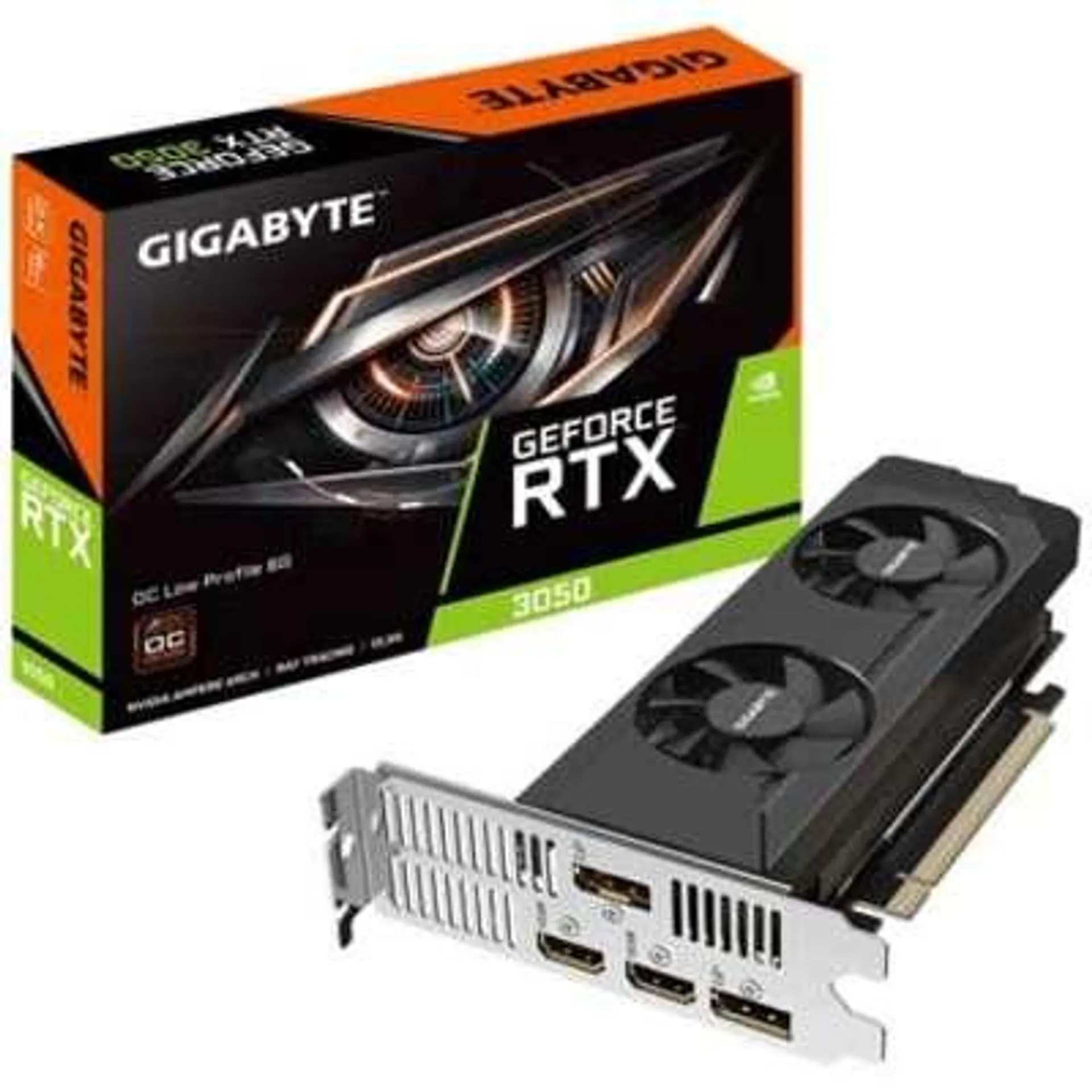 Gigabyte Technology Geforce RTX 3050 Eagle OC 6G 2x Windforce Fans 6GB GDDR6 96-Bit