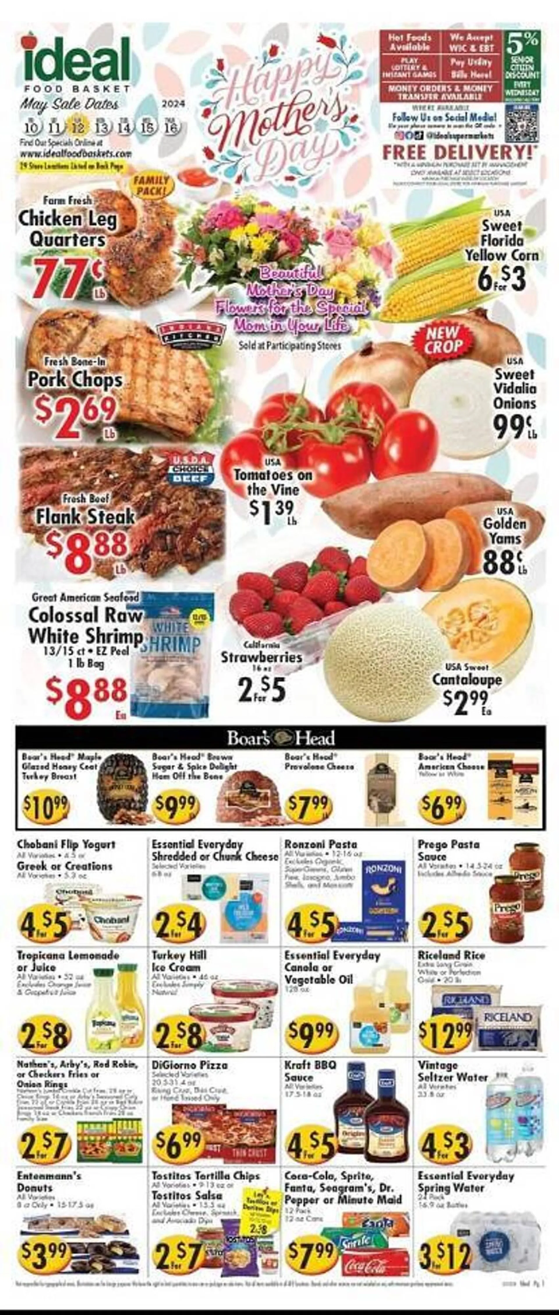 Ideal Food Basket Weekly Ad - 1