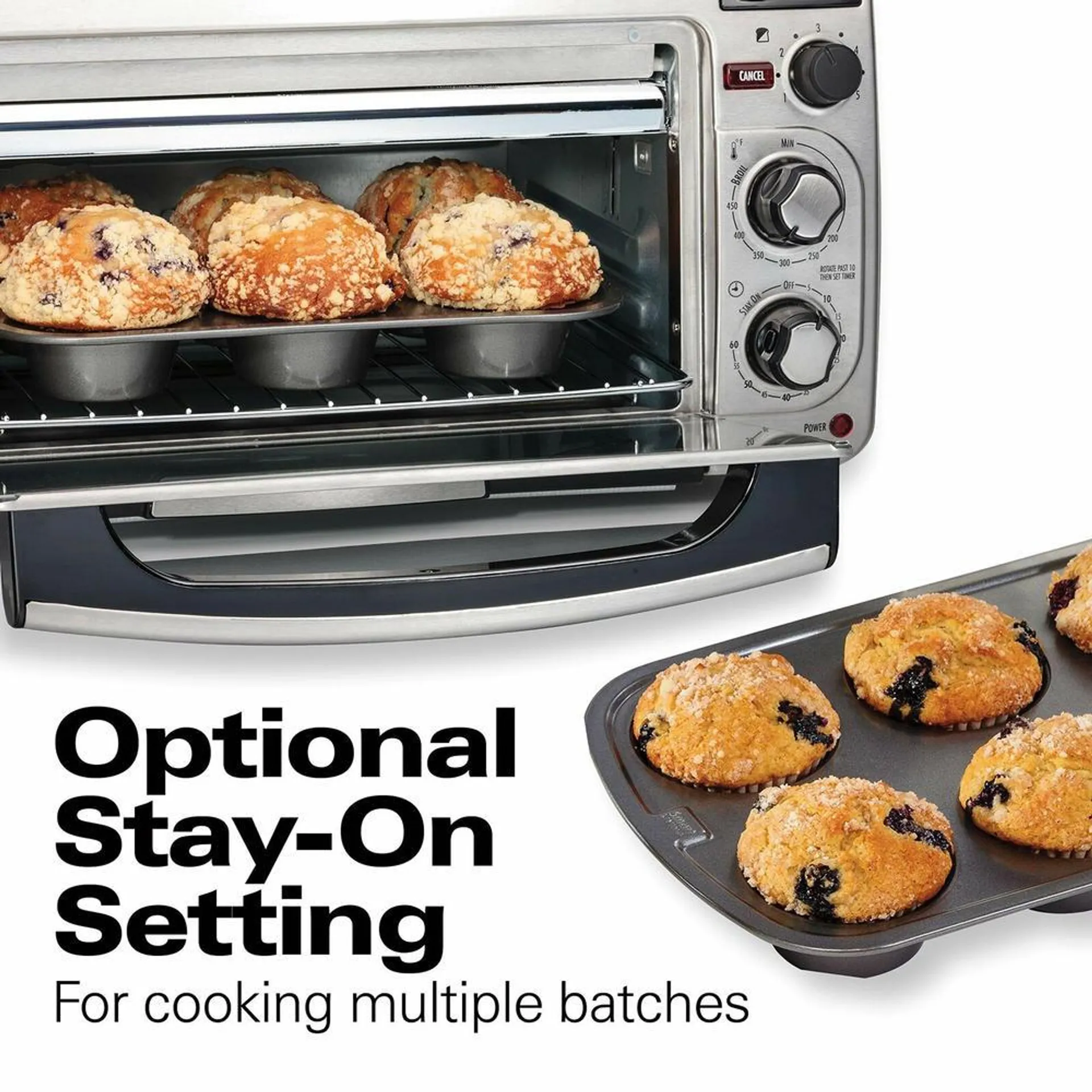 Hamilton Beach Brands Inc. 31156 2-in-1 Oven and Toaster