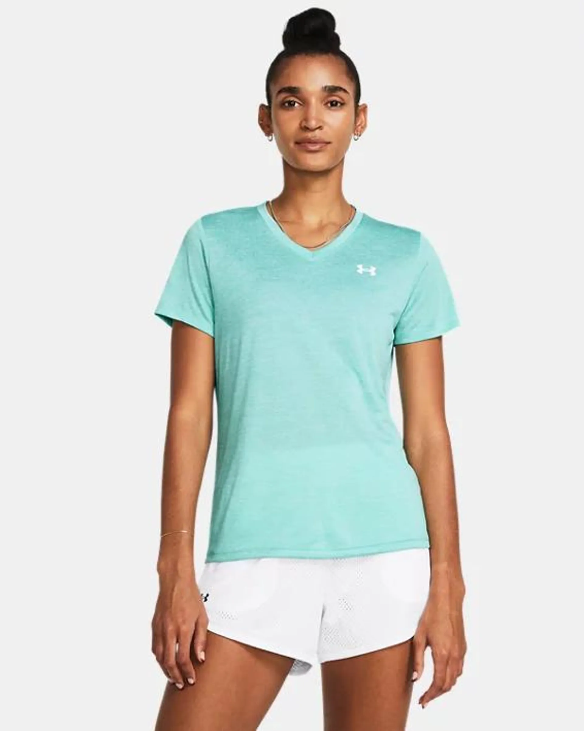 Women's UA Tech™ Twist V-Neck Short Sleeve