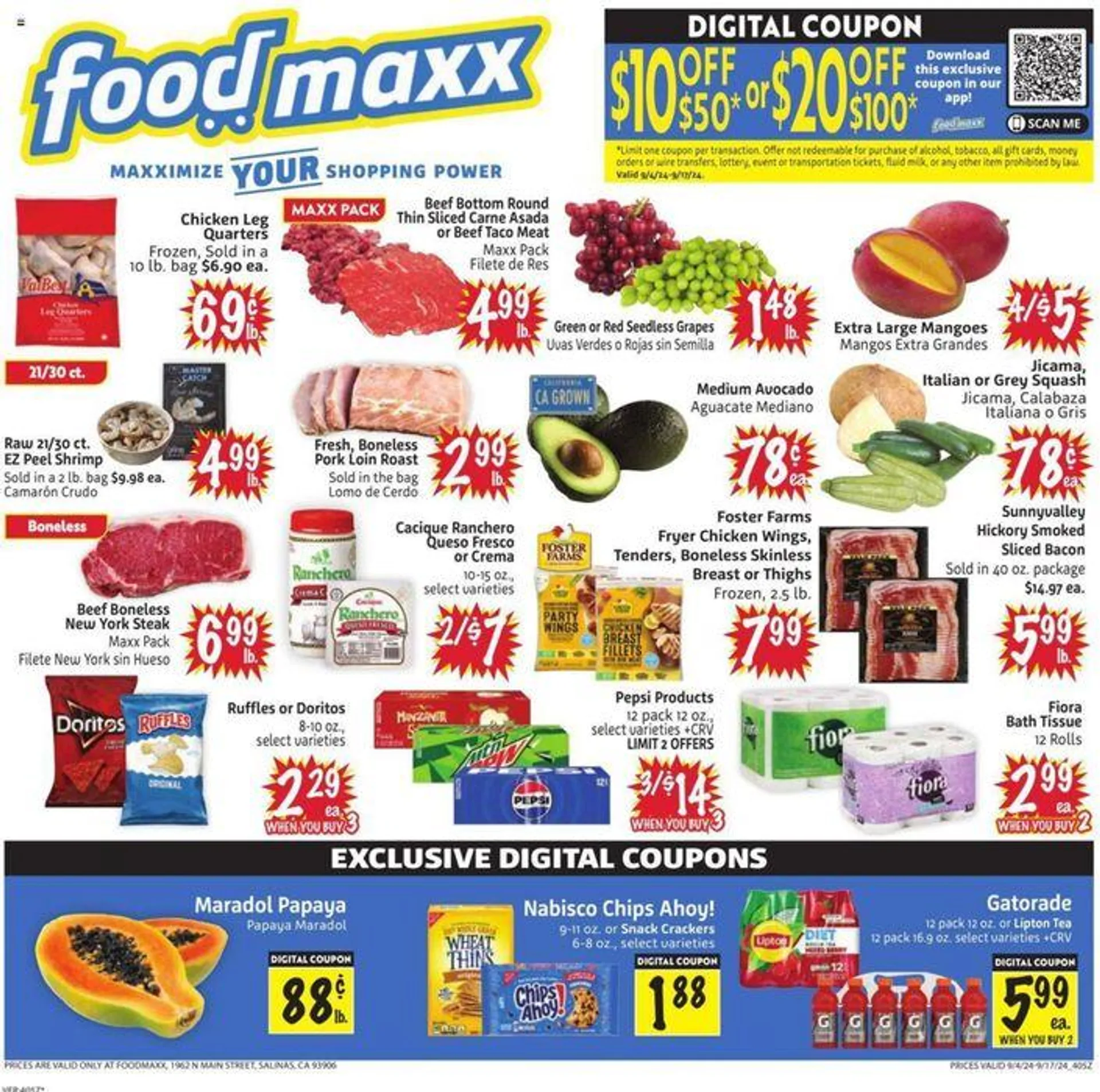 Foodmaxx weekly ad - 1