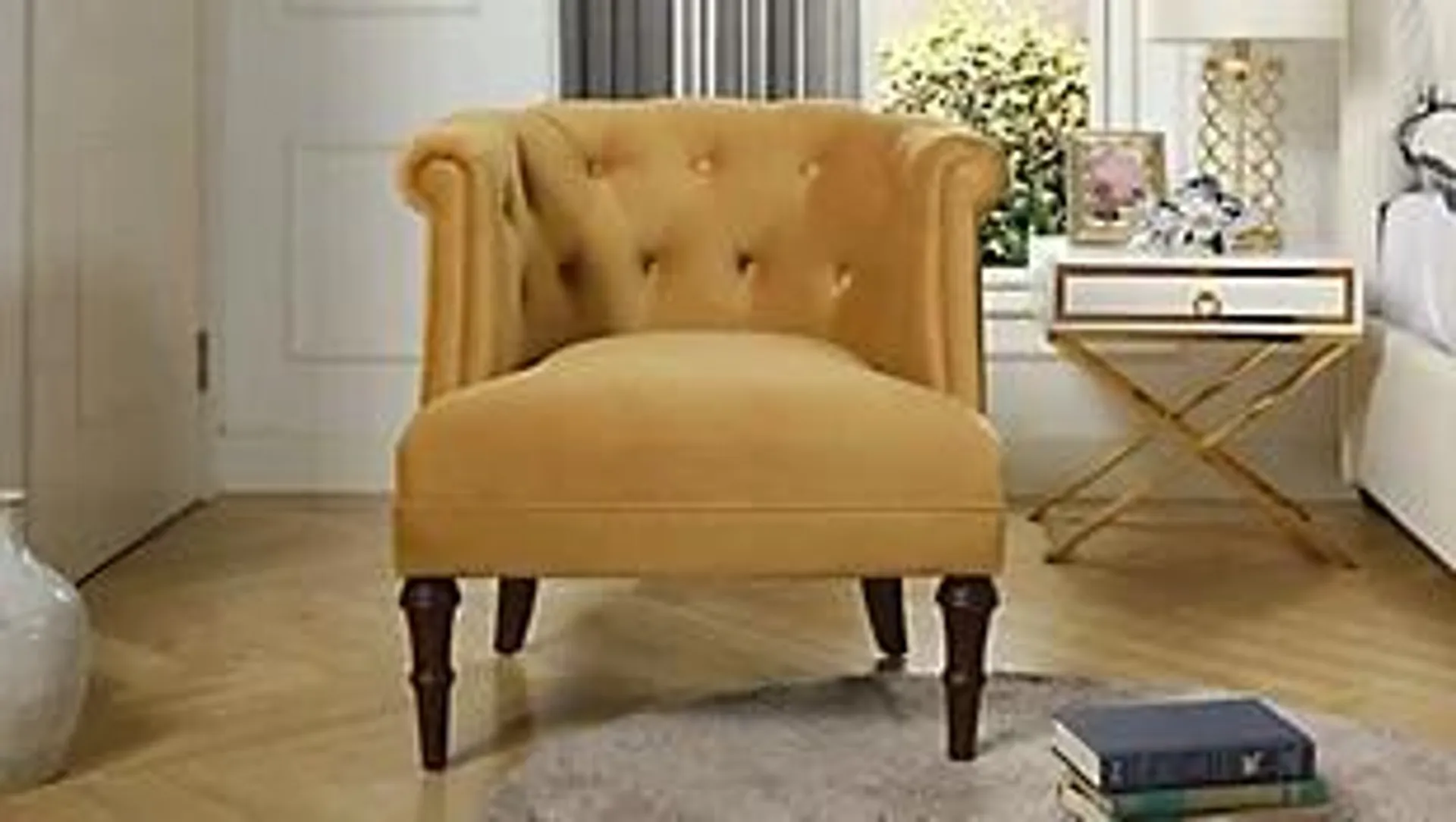 Jennifer Taylor Home Katherine Tufted Accent Chair