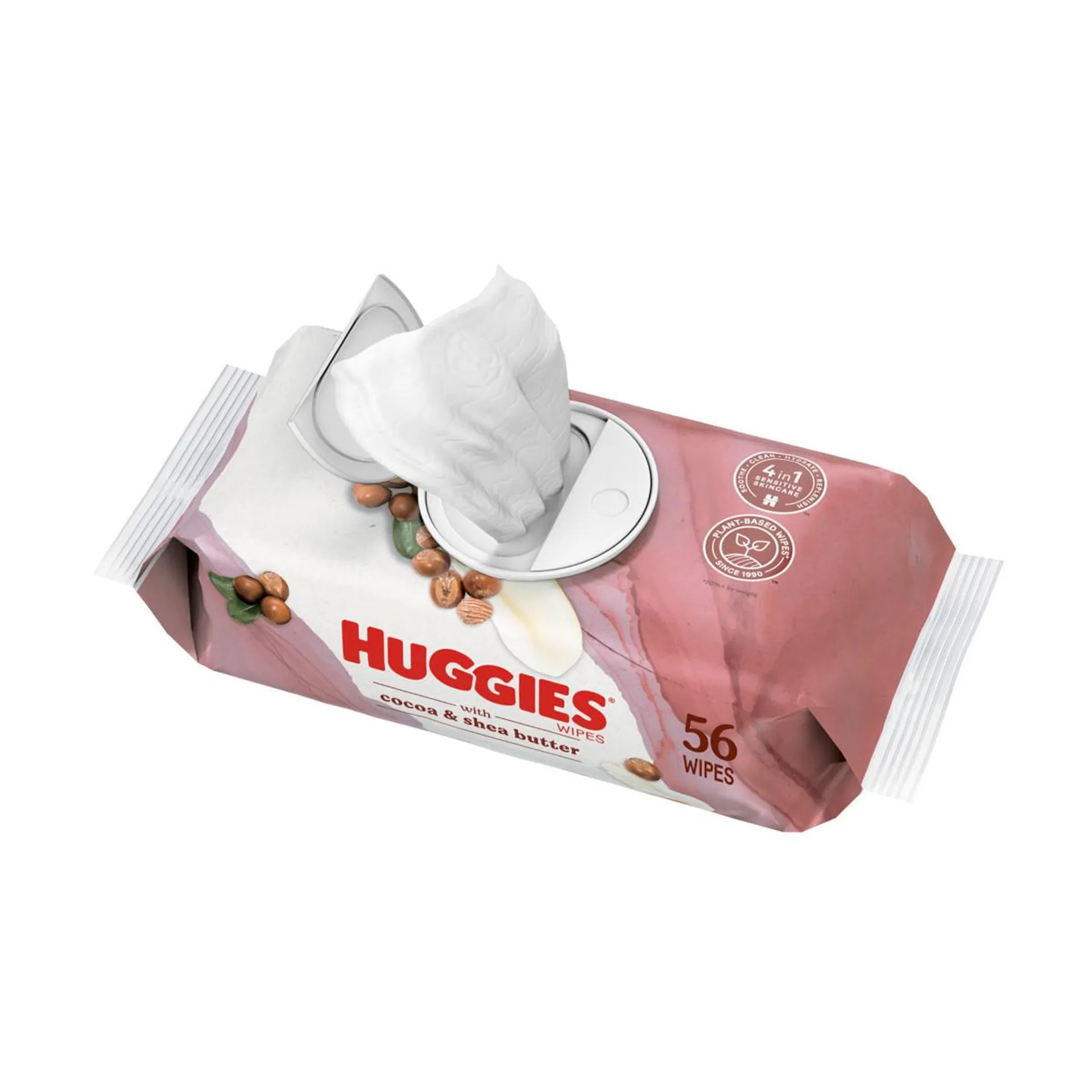 Huggies Wipes - Cocoa & Shea Butter, 56 Ct