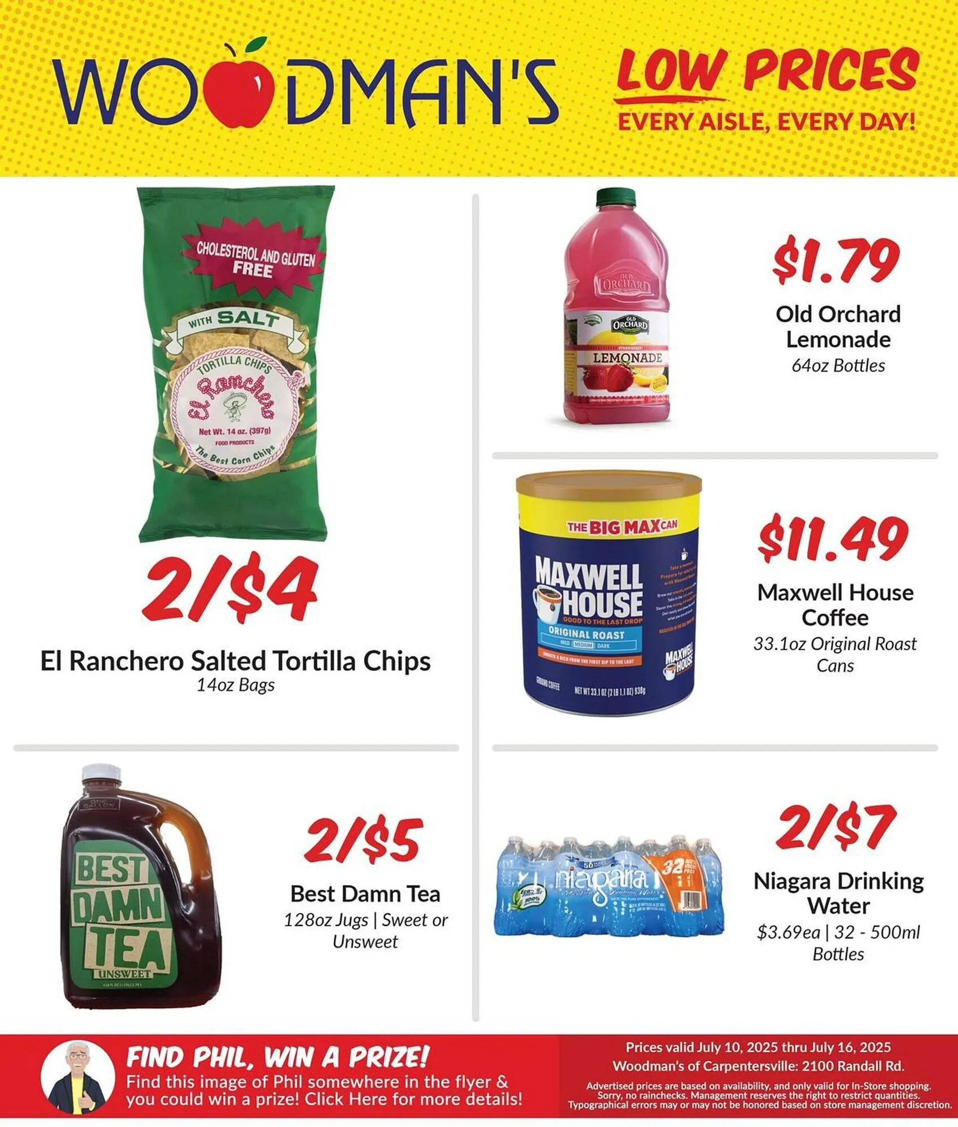 Weekly ad Woodman's Weekly Ad from July 10 to July 16 2025 - Page 1