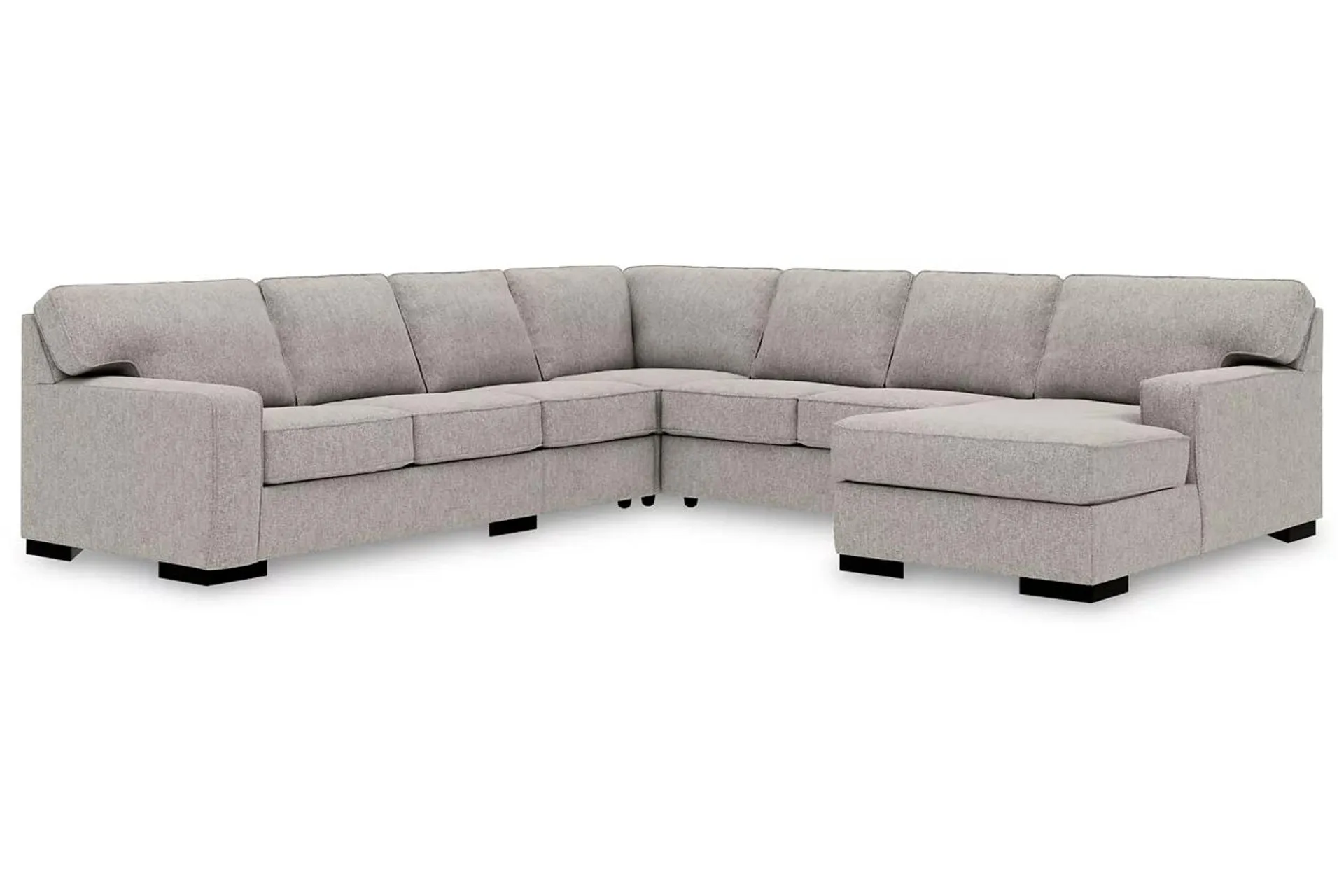 Ashlor Nuvella ® 5-Piece Sectional with Chaise